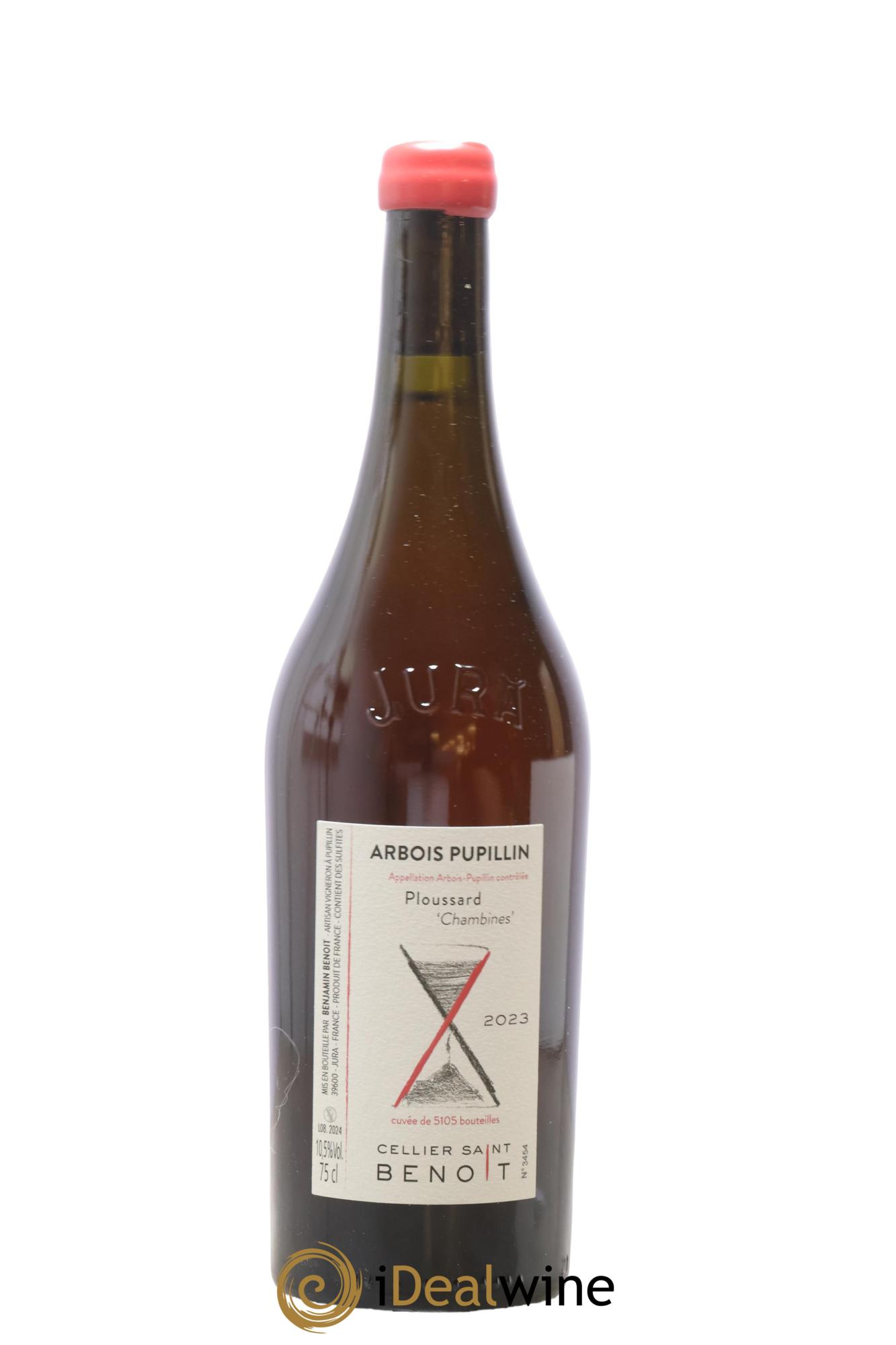 Arbois-Pupillin Ploussard Chambines Cellier Saint Benoît 2023 - Lot of 1 bottle - 0