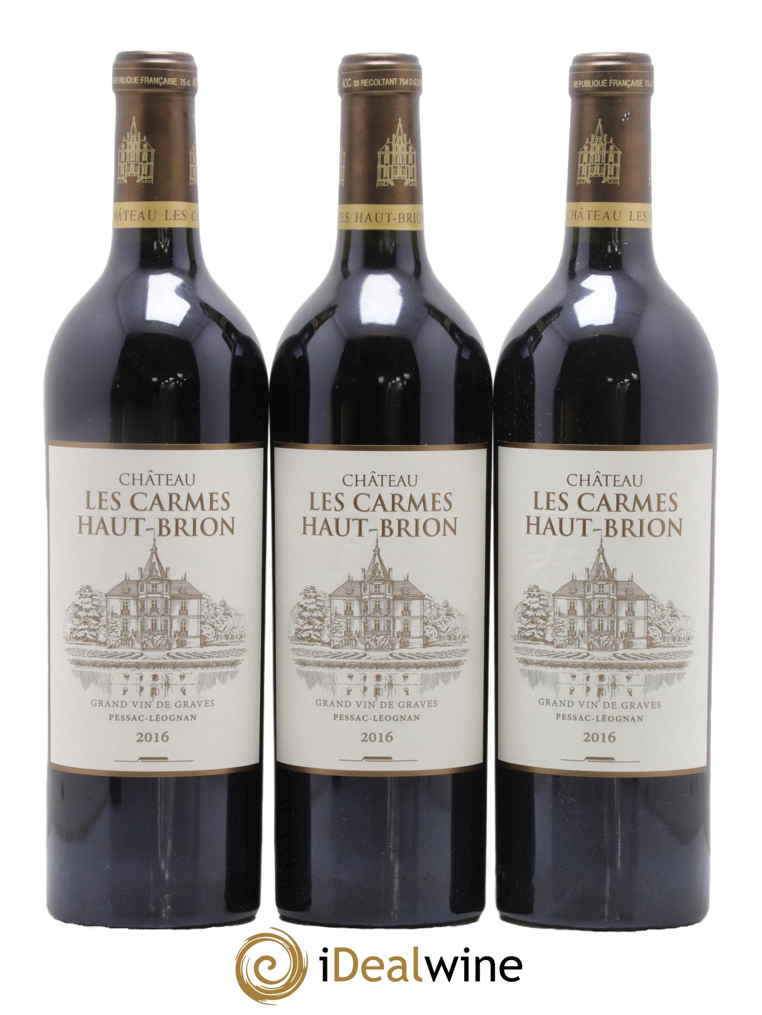 Château Les Carmes Haut-Brion 2016 - Lotto di 6 bottiglie - 2