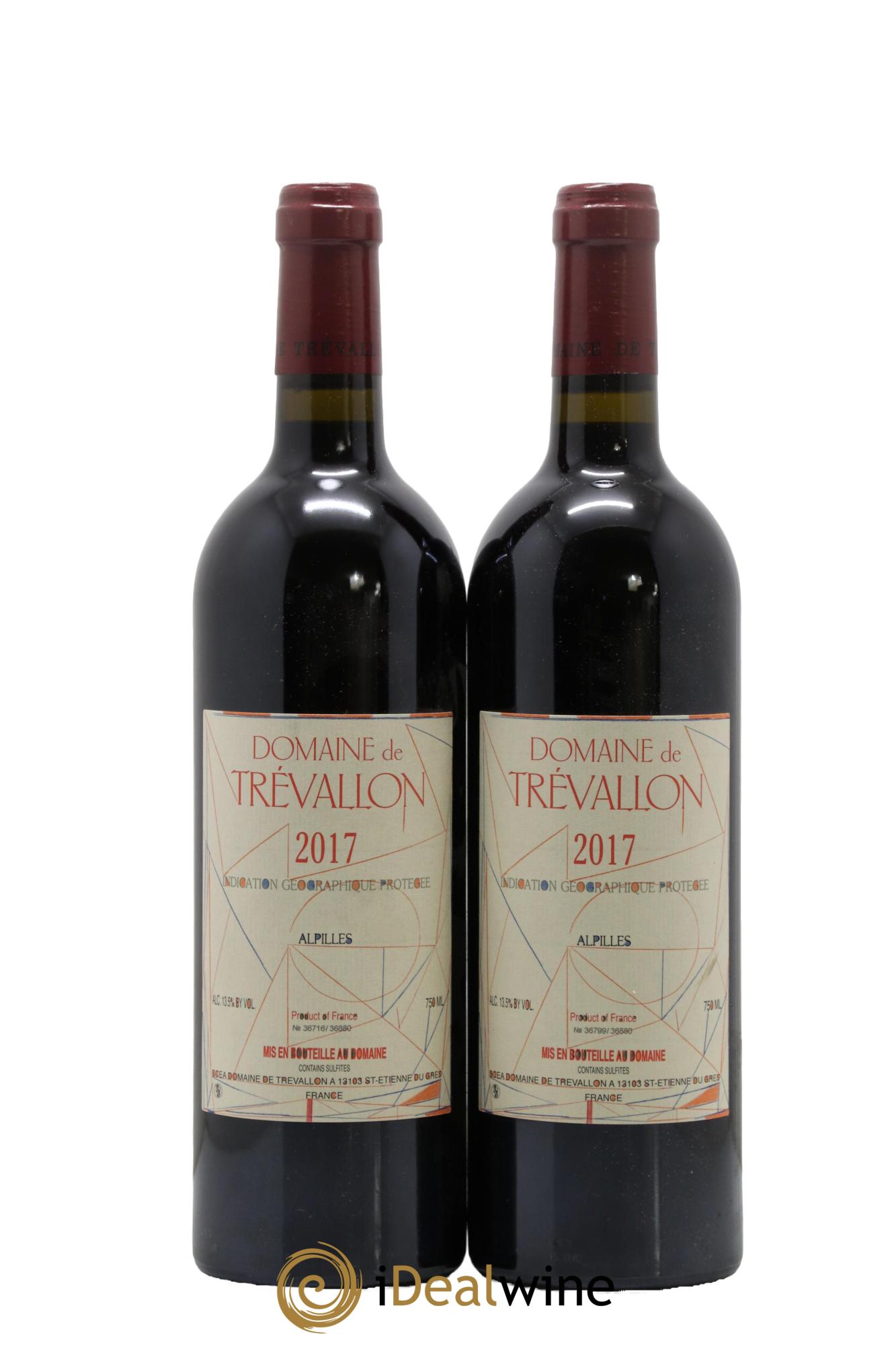 Alpilles Trévallon (Domaine de) Eloi Dürrbach 2017 - Lot de 2 bouteilles - 0