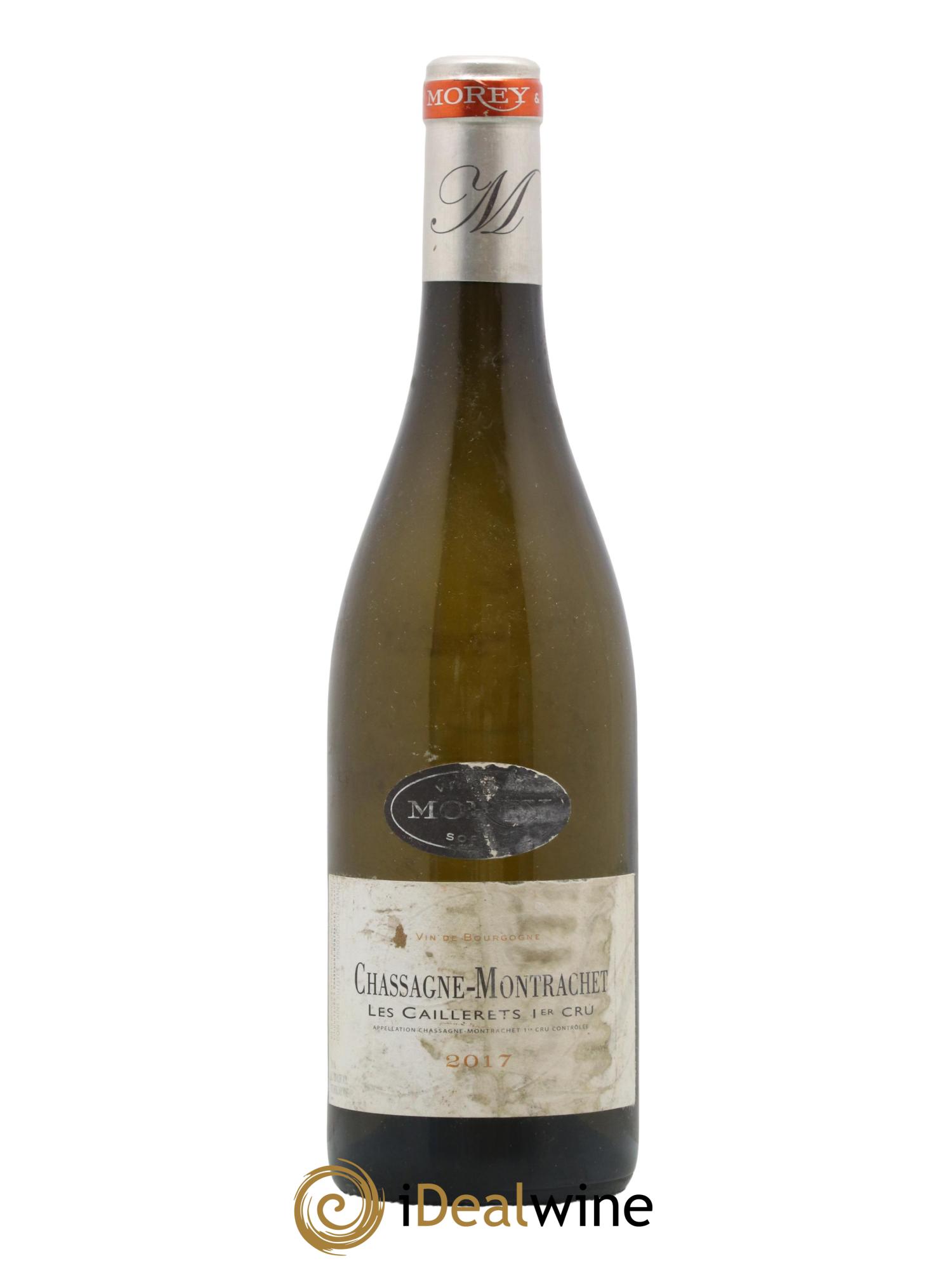 Chassagne-Montrachet 1er Cru Les Caillerets Vincent et Sophie Morey 2017 - Lot de 1 bouteille - 0