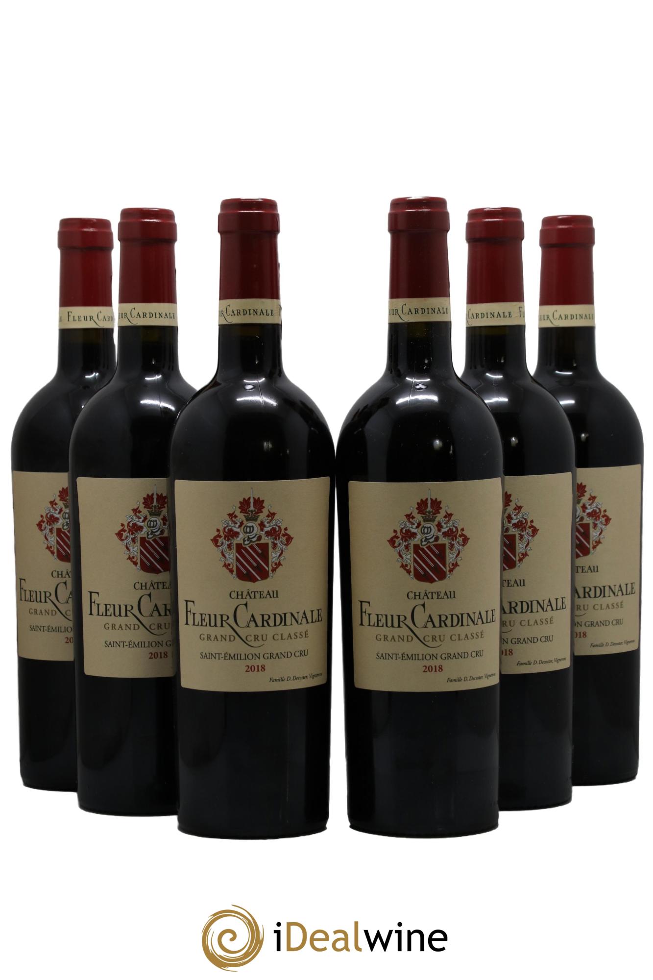 Château Fleur Cardinale Grand Cru Classé 2018 - Lot of 6 bottles - 0