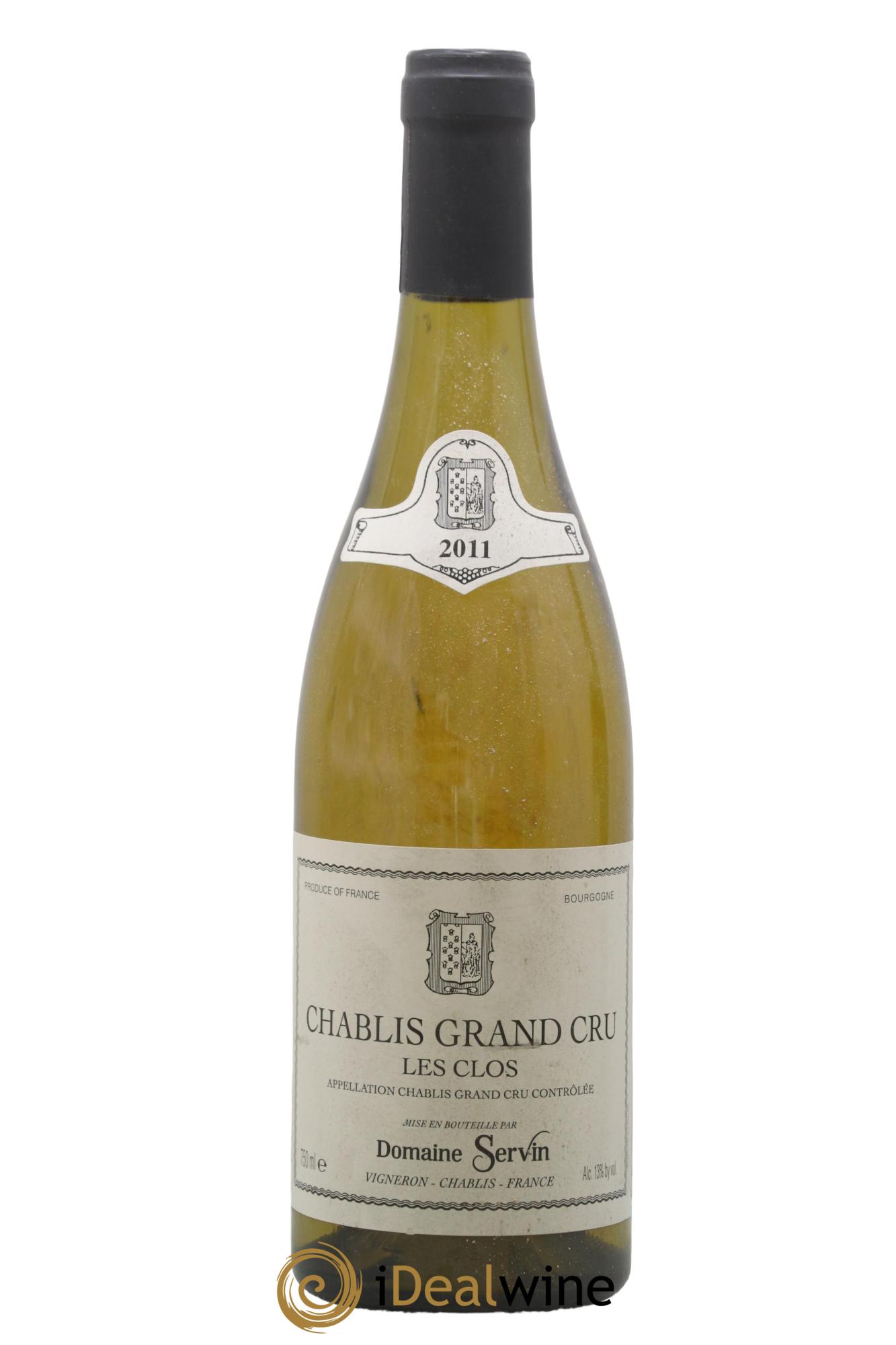 Chablis Grand Cru Le Clos Domaine Servin 2011 - Lot of 1 bottle - 0