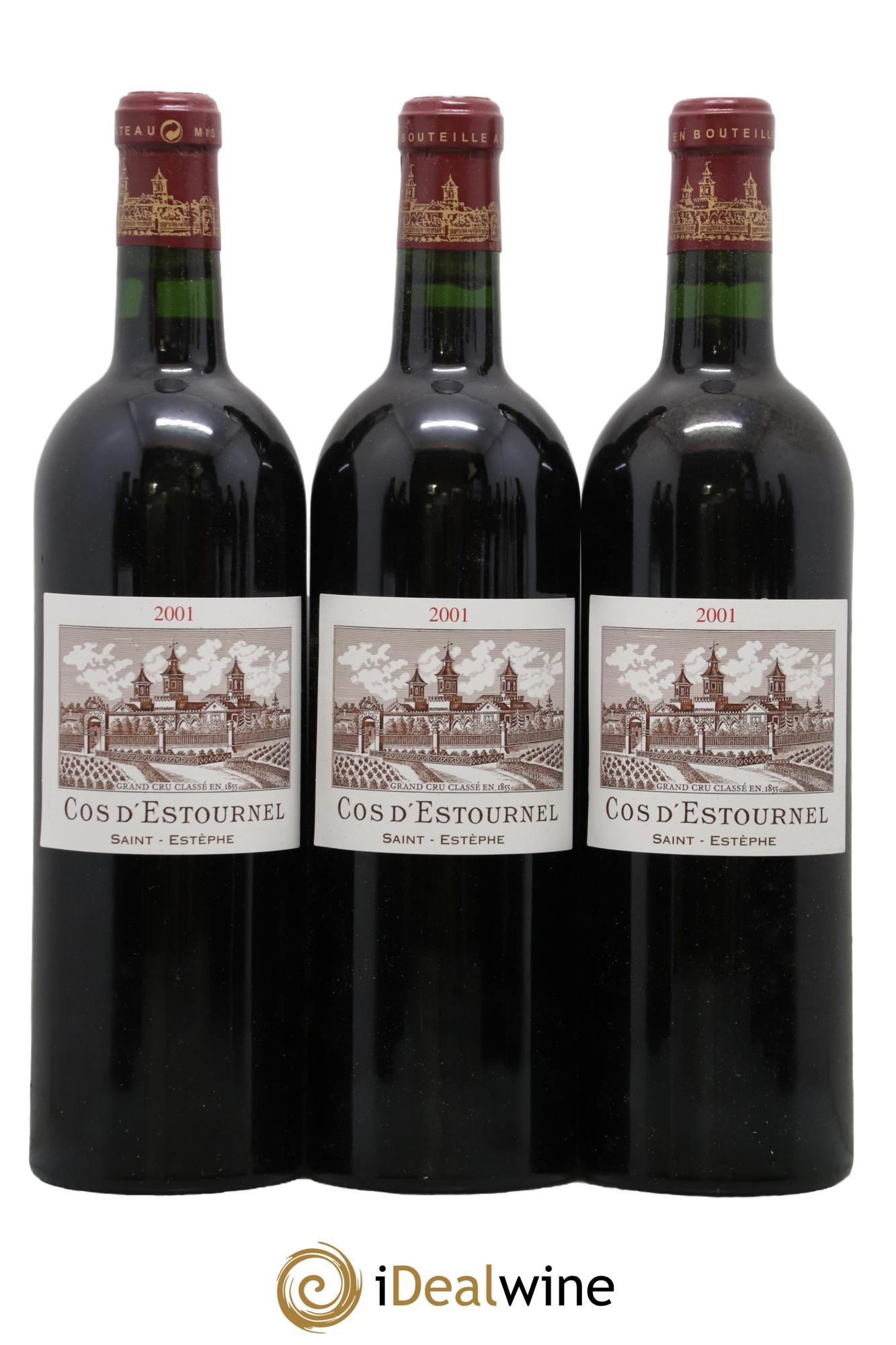 Cos d'Estournel 2ème Grand Cru Classé 2001 - Lotto di 12 bottiglie - 1