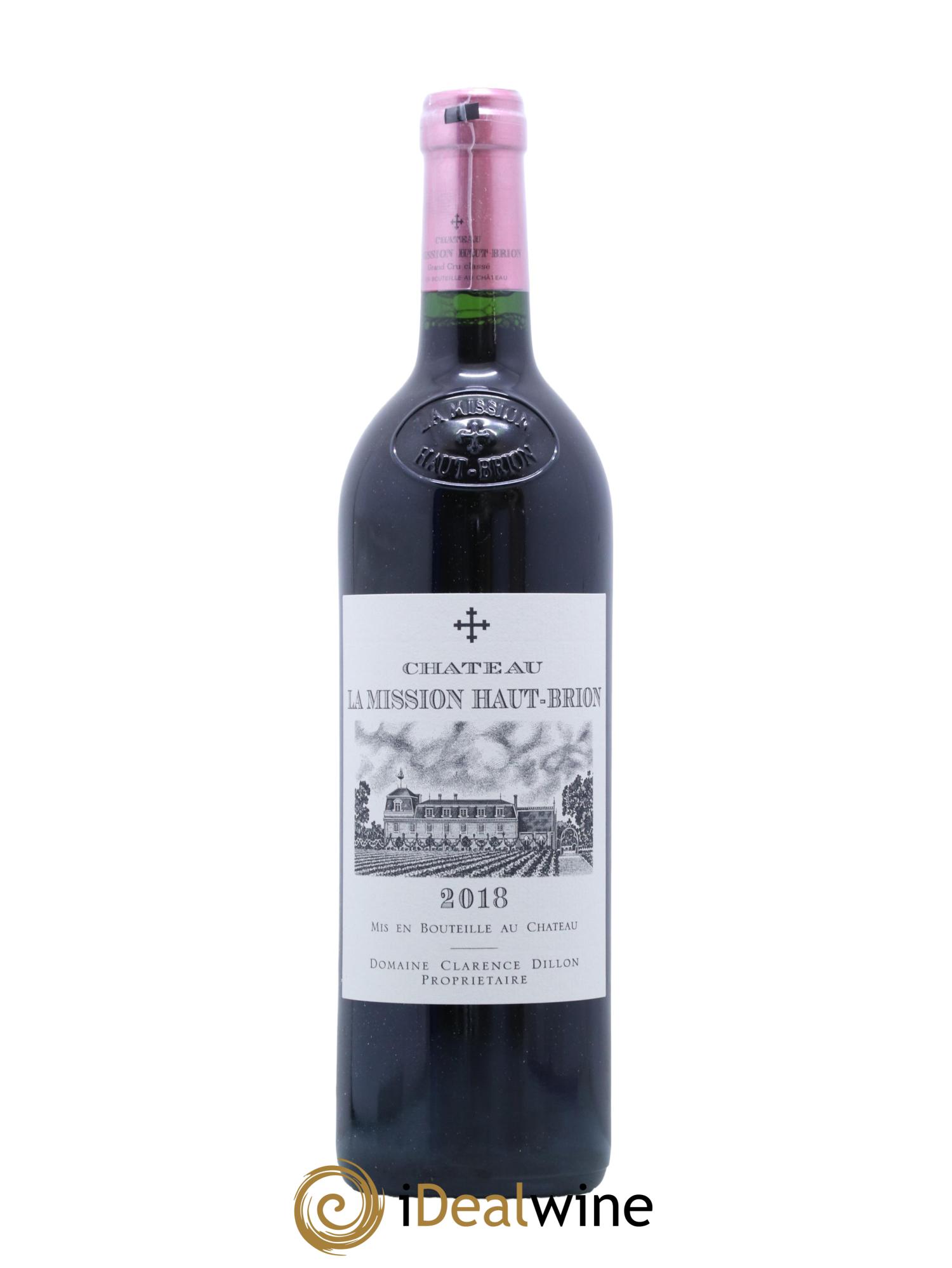 Château la Mission Haut-Brion Cru Classé de Graves 2018 - Lot of 1 bottle - 0