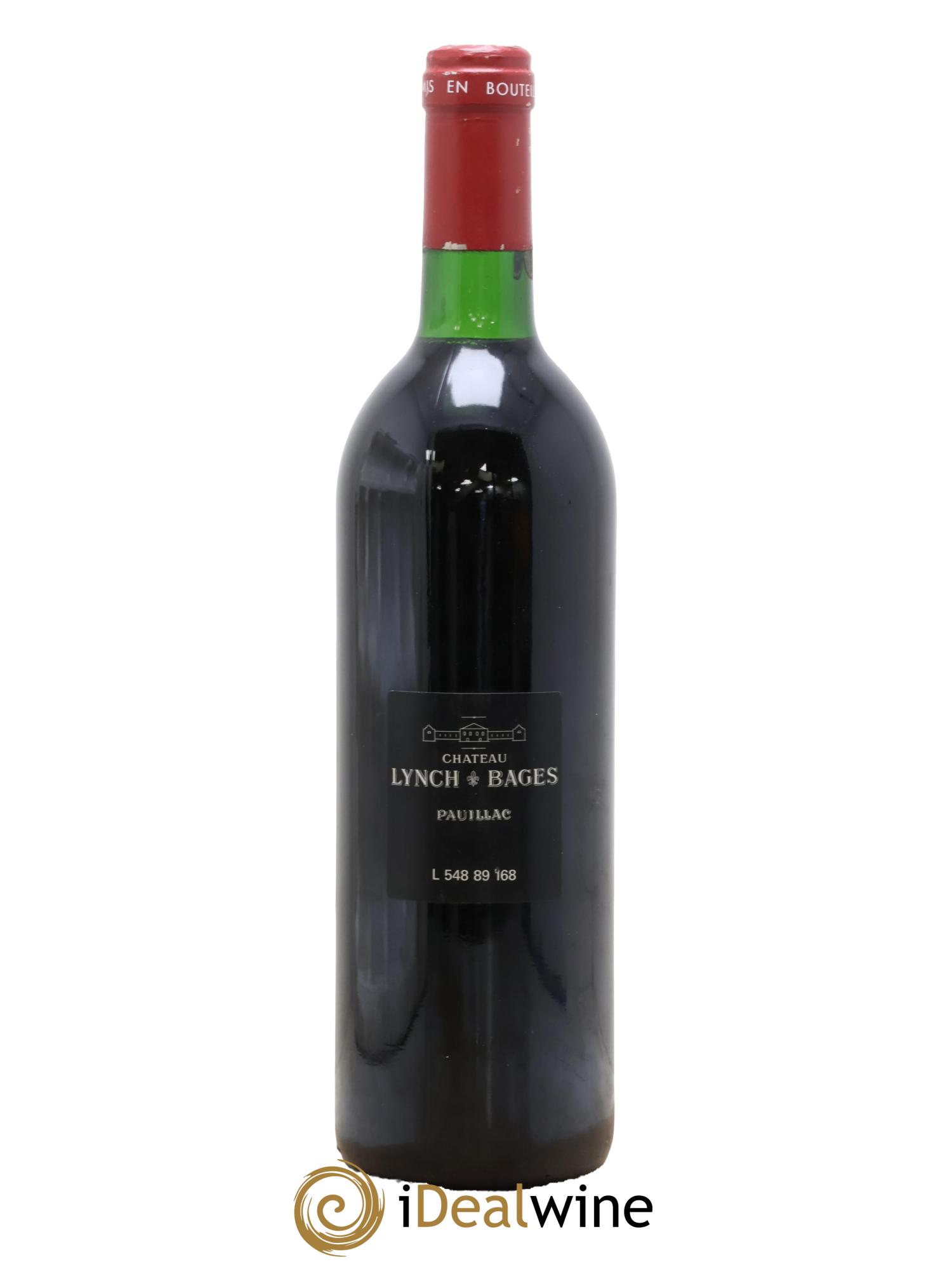 Château Lynch Bages 5ème Grand Cru Classé 1989 - Lot of 1 bottle - 1
