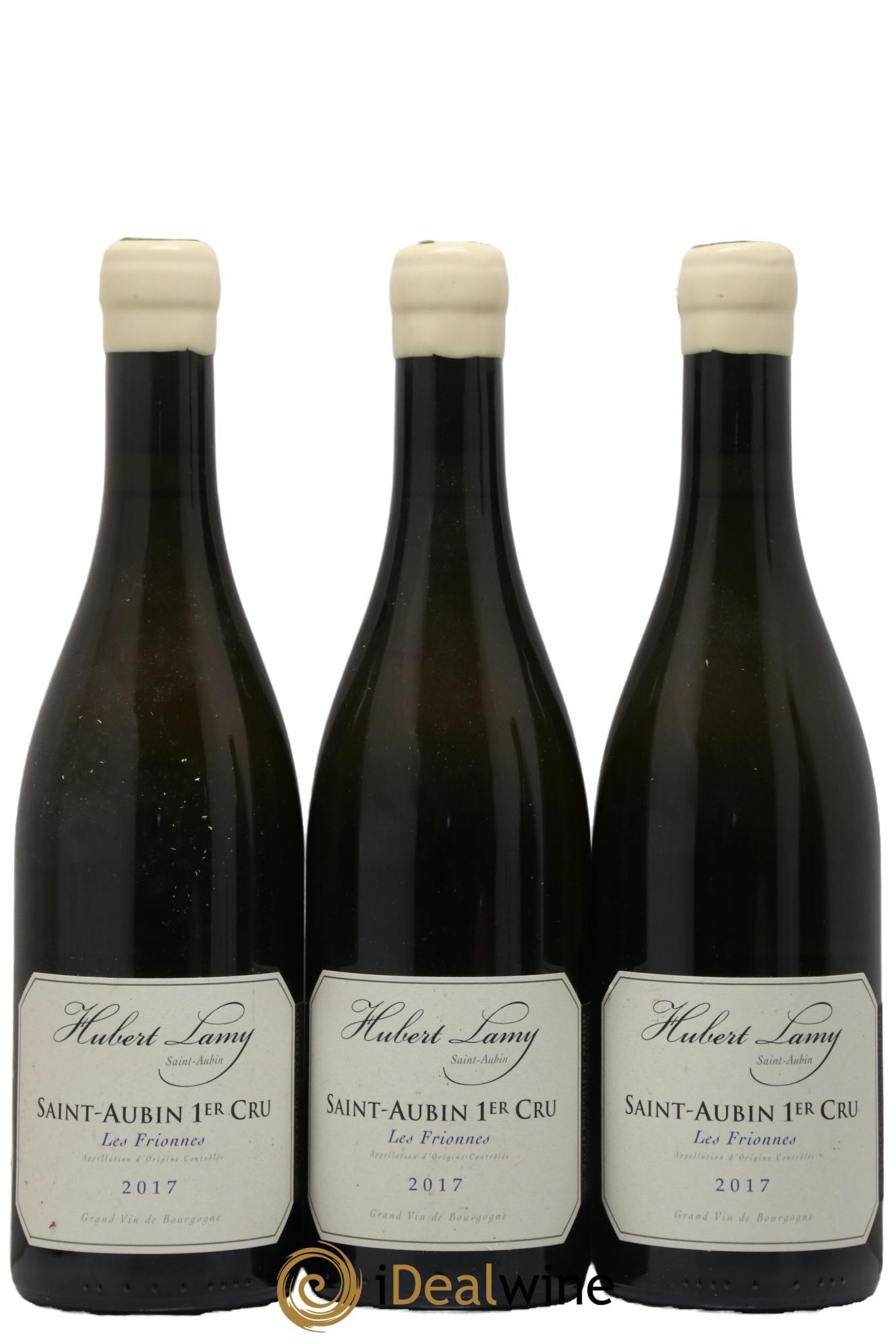 Saint-Aubin 1er Cru Les Frionnes Hubert Lamy 2017 - Lot de 3 bouteilles - 0
