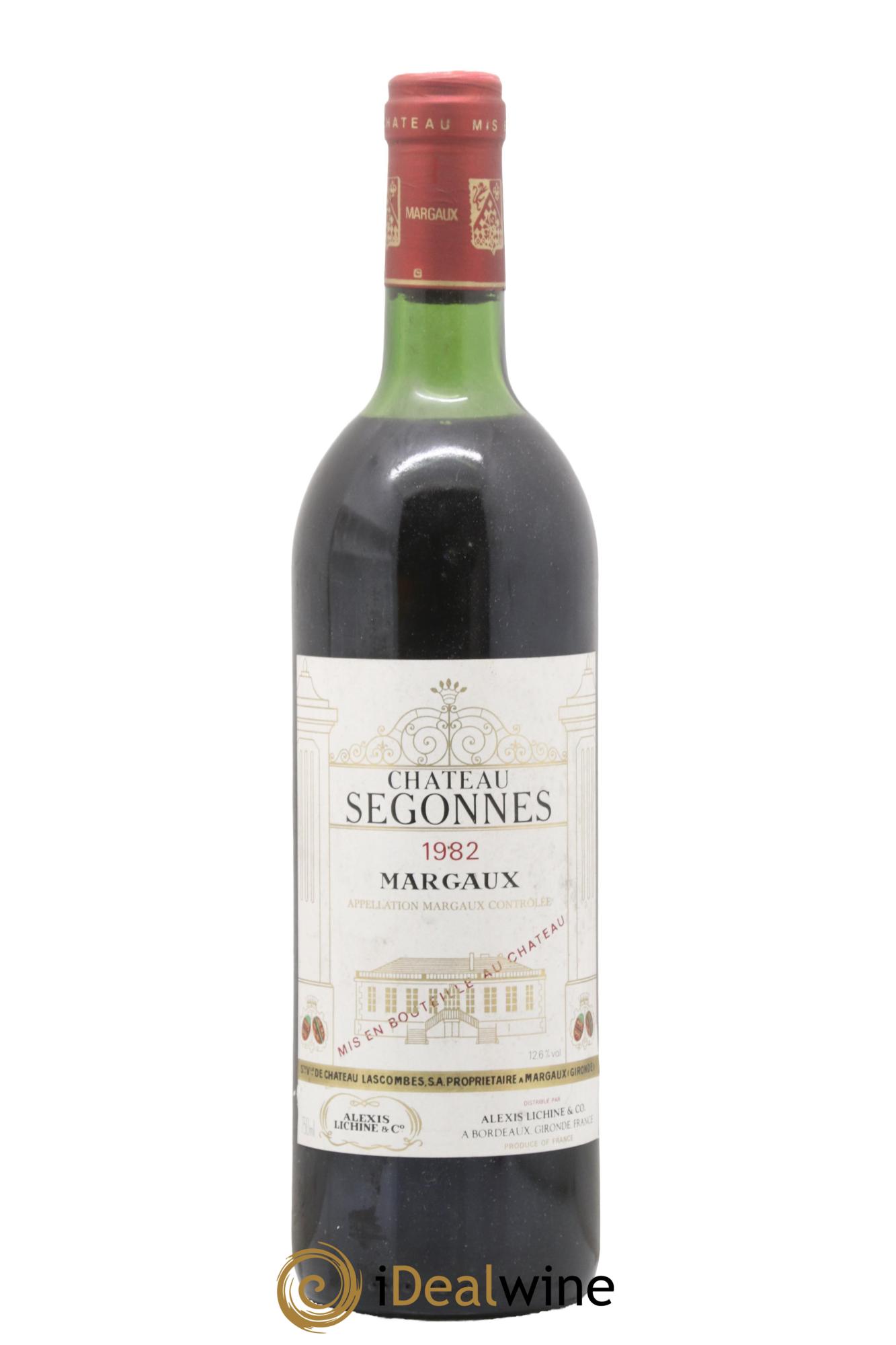 Château Segonnes 1982 - Lot de 1 bouteille - 0