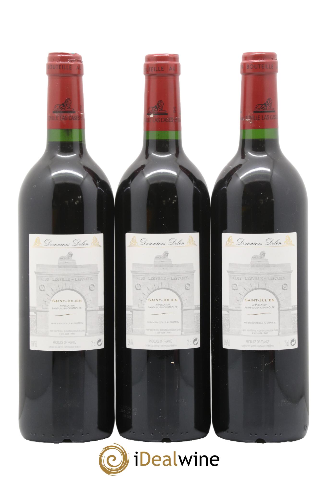 Château Léoville Las Cases 2ème Grand Cru Classé 2003 - Lot of 12 bottles - 2