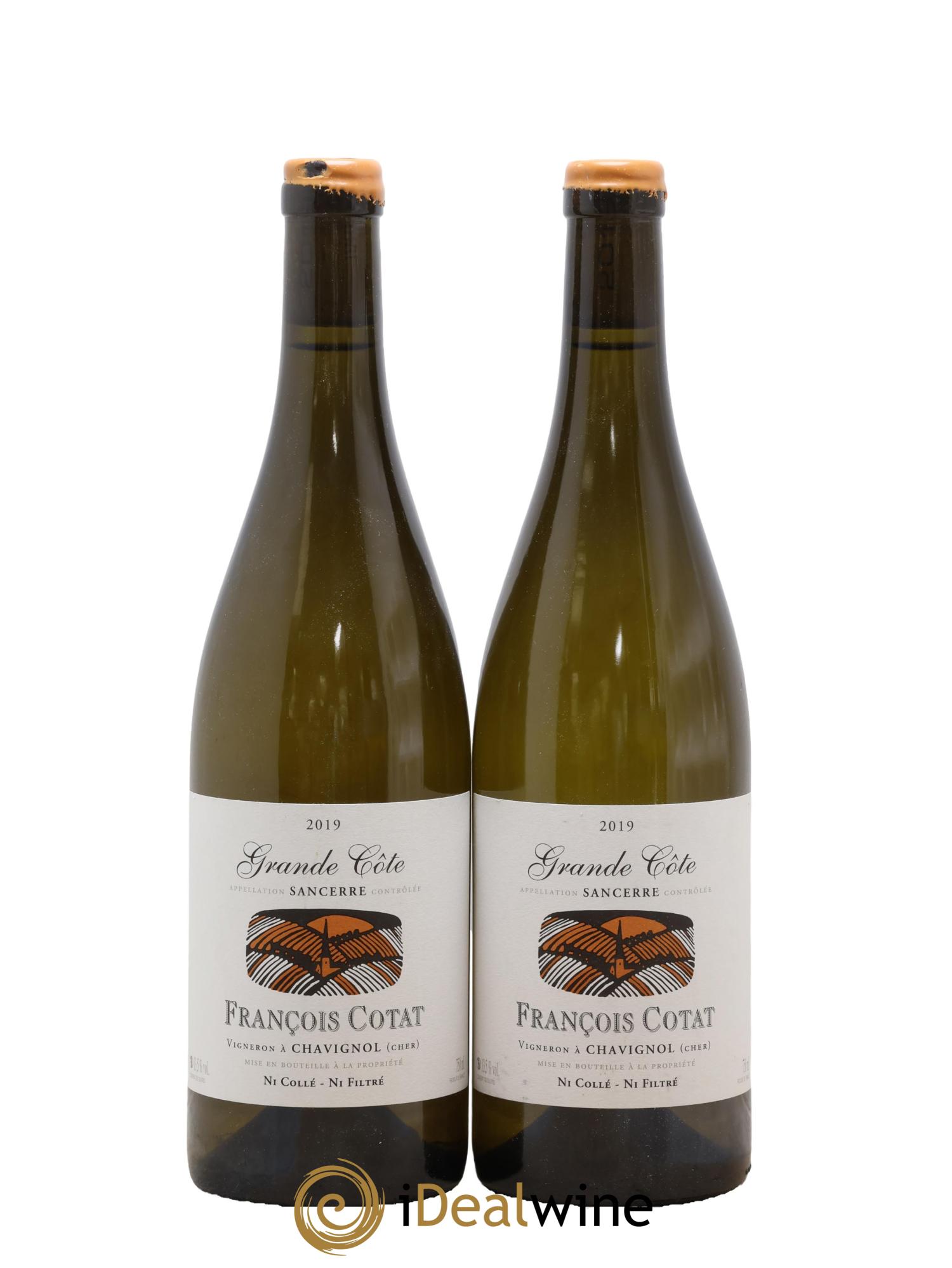 Sancerre La Grande Côte François Cotat 2019 - Lot de 2 bouteilles - 0