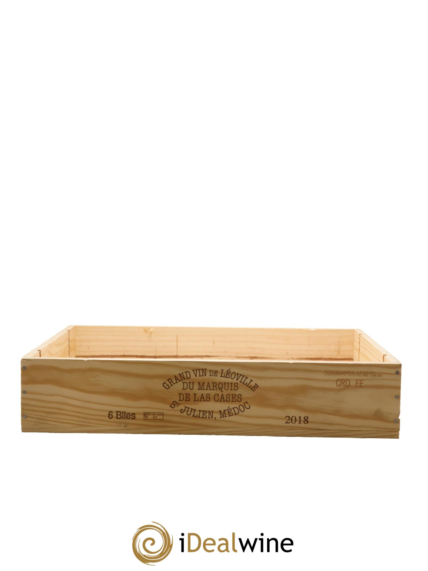 Château Léoville Las Cases 2ème Grand Cru Classé  2018 - Lot de 6 bouteilles - 5