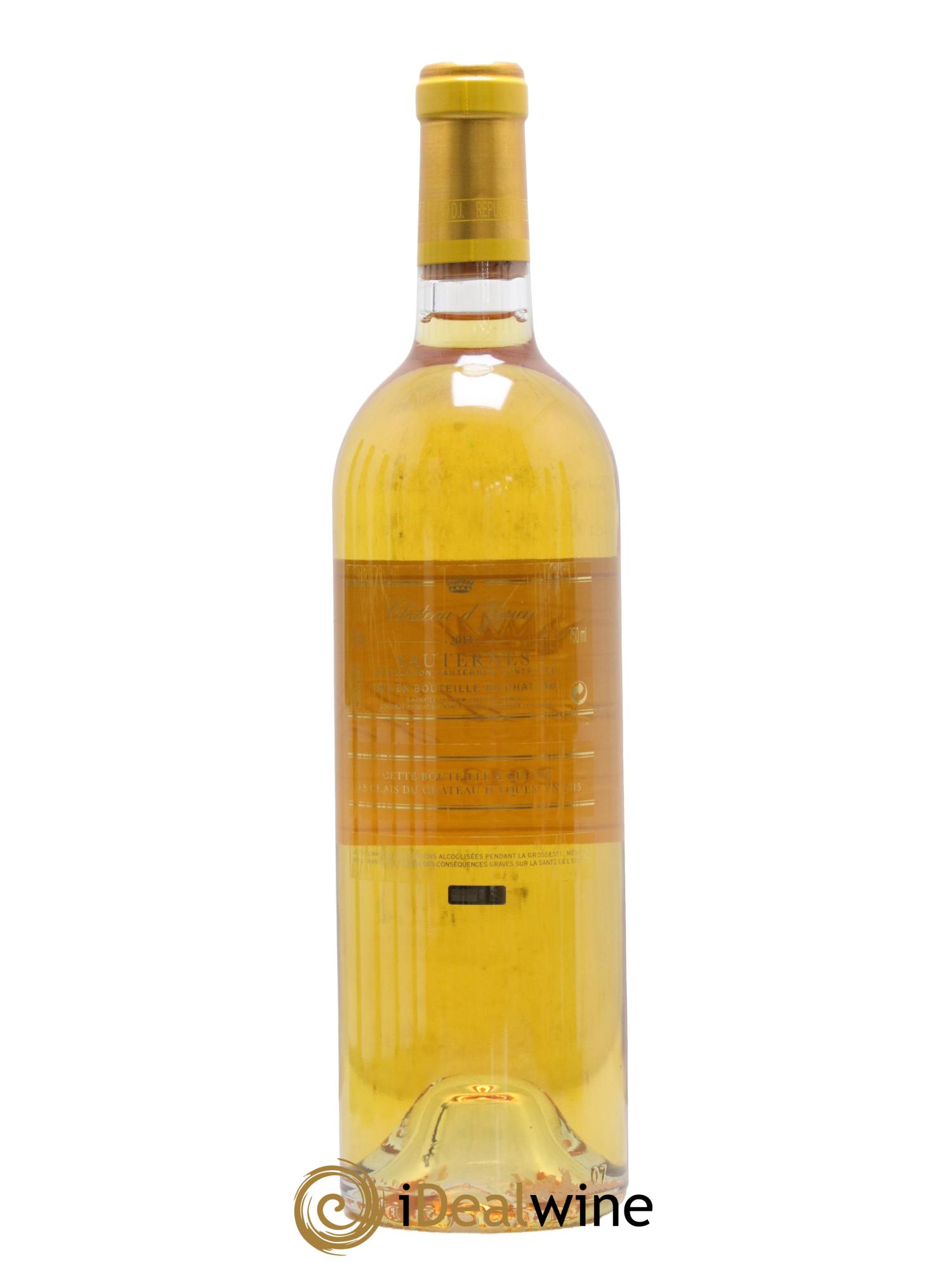Château d' Yquem 1er Cru Classé Supérieur 2013 - Lot of 1 bottle - 1