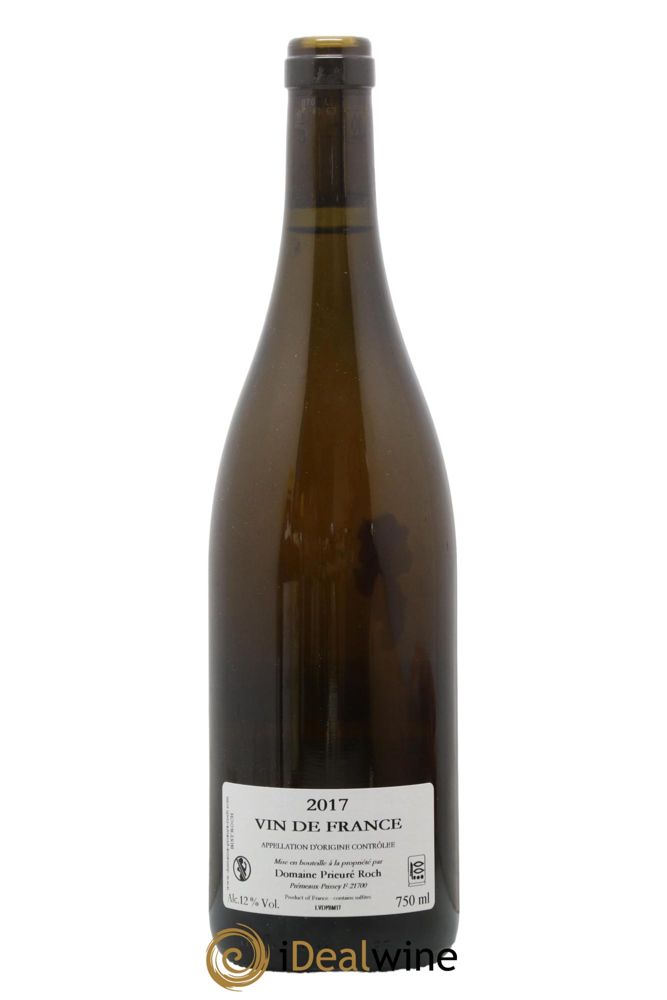Vin de France Blanc de Macération Prieuré Roch 2017 - Lot de 1 bouteille - 1