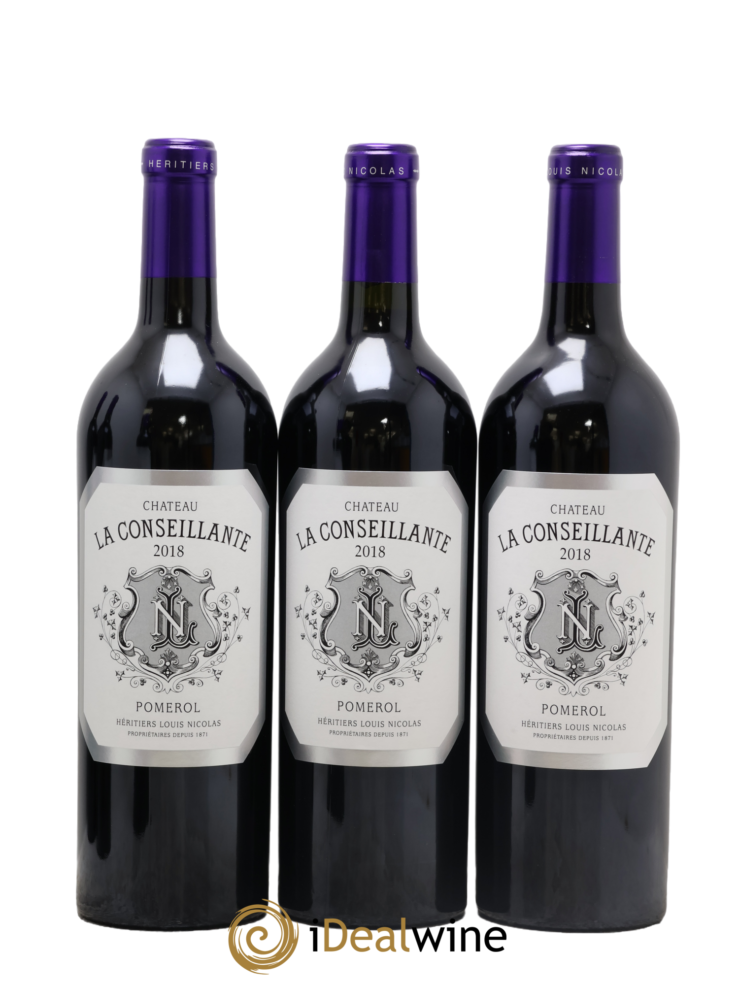 Château la Conseillante 2018 - Lot of 6 bottles - 1