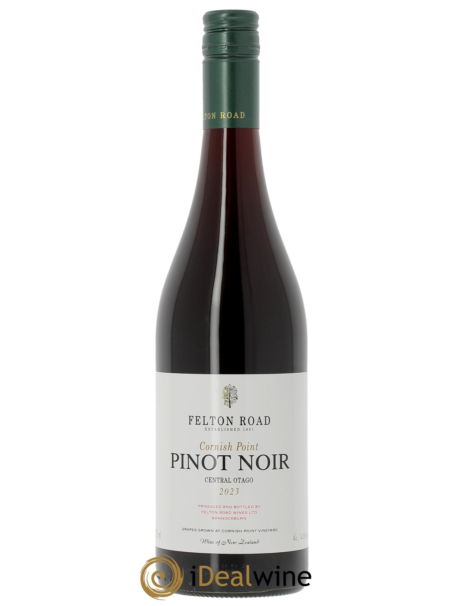 Central Otago Felton Road Cornish Point Pinot Noir 2023 - Lot de 1 bouteille - 0