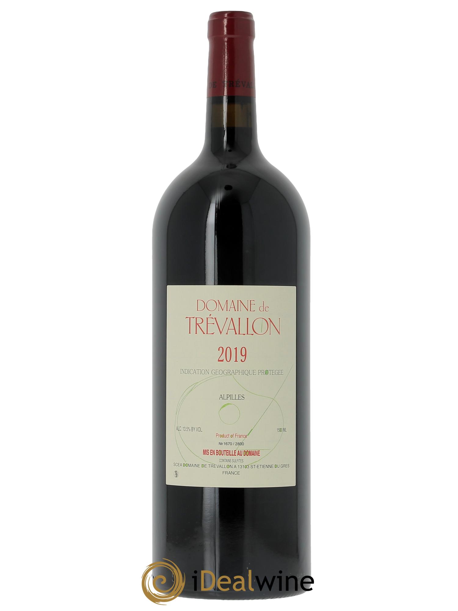 Alpilles Trévallon (Domaine de) Eloi Dürrbach 2019 - Lot of 1 magnum - 0