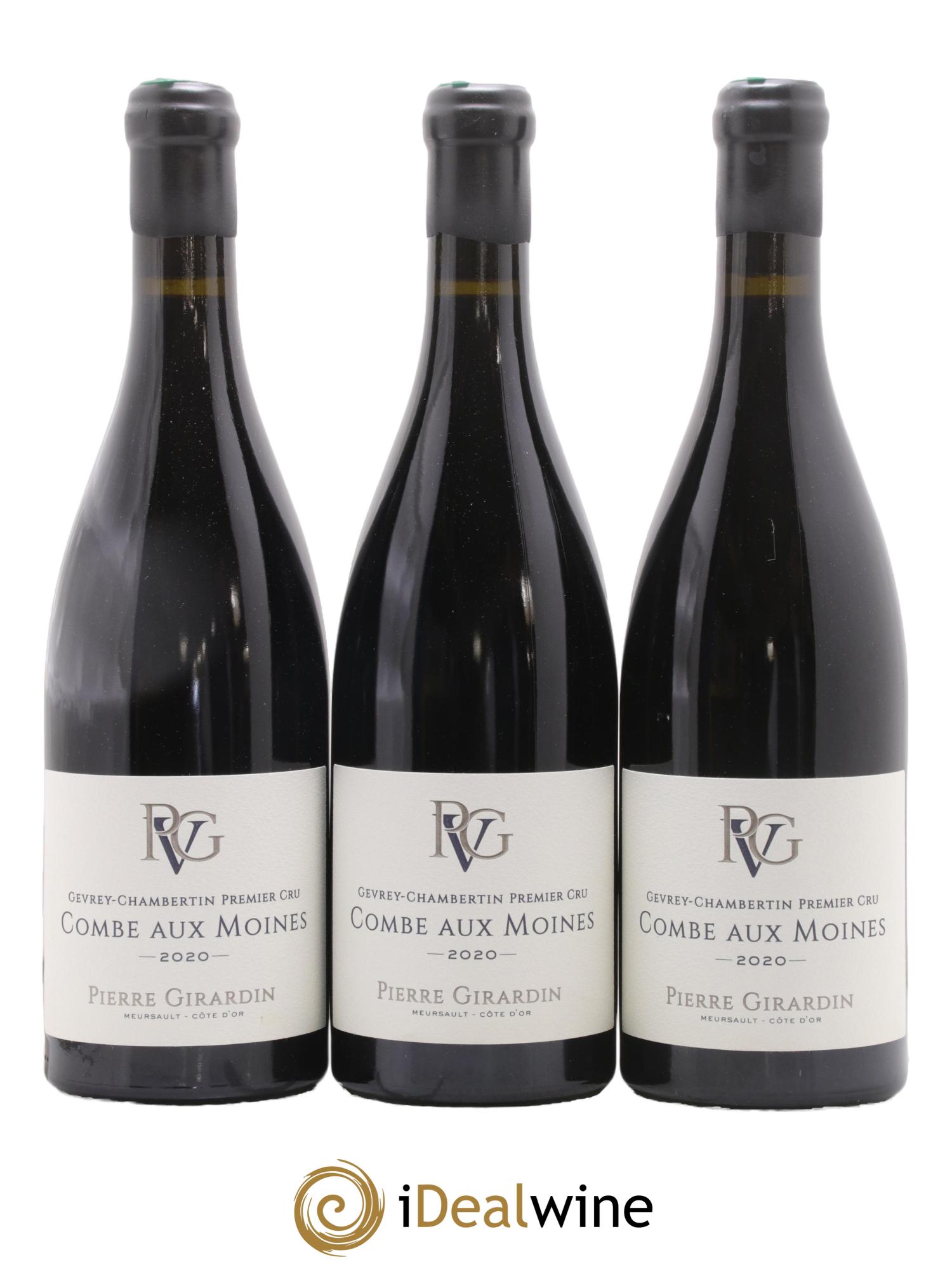 Gevrey-Chambertin 1er Cru Combe aux Moines Pierre Girardin Combe Aux Moines Pierre Girardin 2020 - Lotto di 3 bottiglie - 0