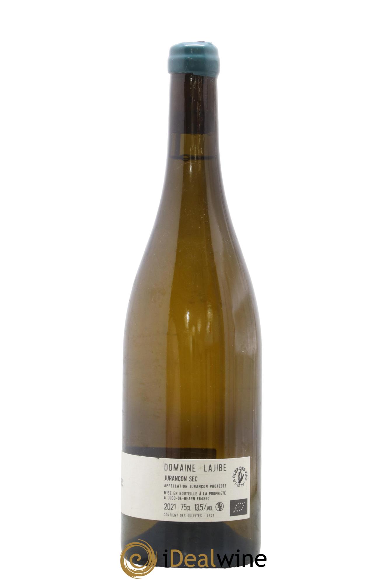 Jurançon sec Serres-Seques Domaine Lajibe - Jean-Baptiste Semmartin 2021 - Lot of 1 bottle - 1