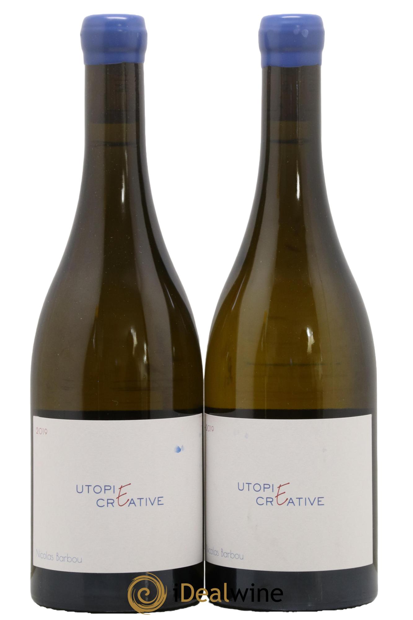 Touraine Oisly Utopie Créative Nicolas Barbou 2019 - Lot of 2 bottles - 0