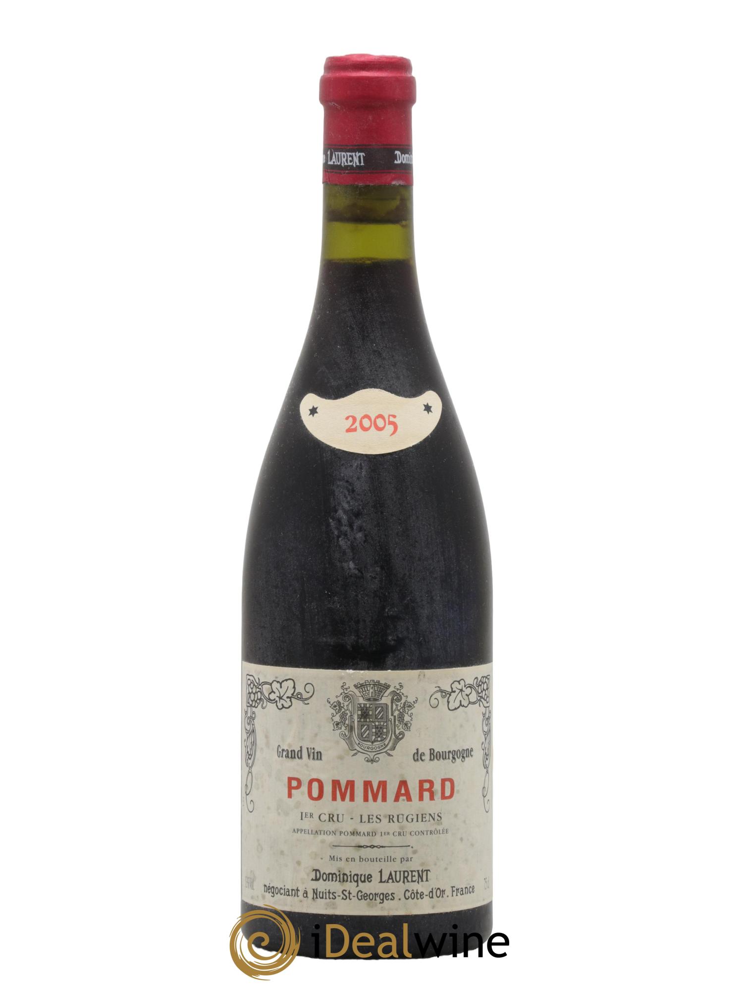 Pommard 1er Cru Rugiens Laurent Père et Fils 2005 - Lot de 1 bouteille - 0