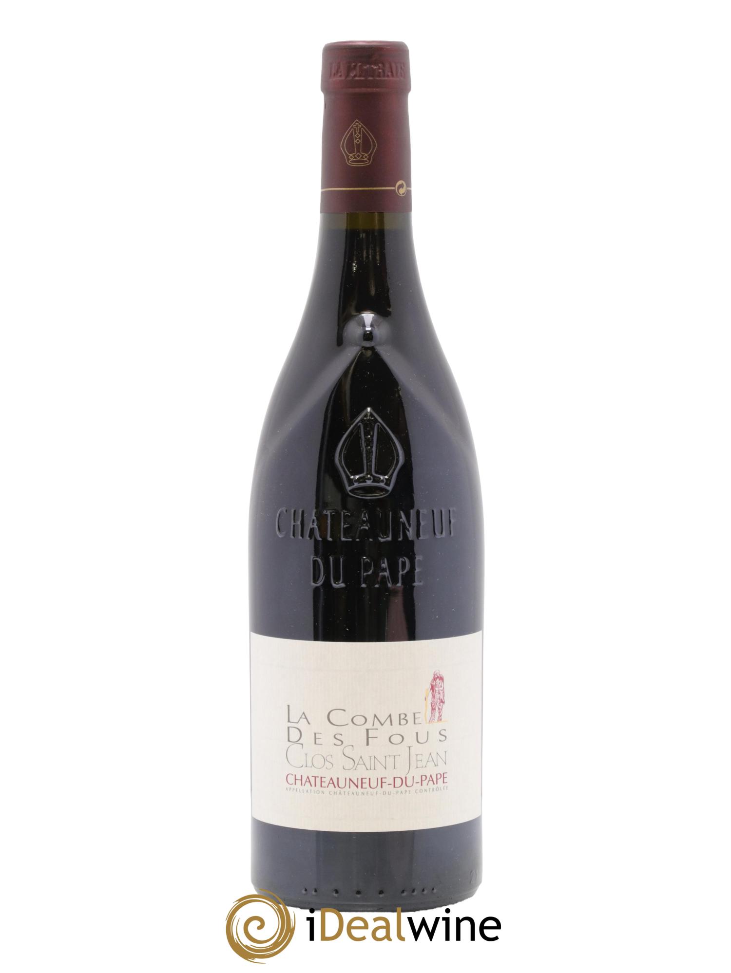 Châteauneuf-du-Pape Clos Saint-Jean La Combe des Fous Pascal et Vincent Maurel 2022 - Posten von 1 Flasche - 0
