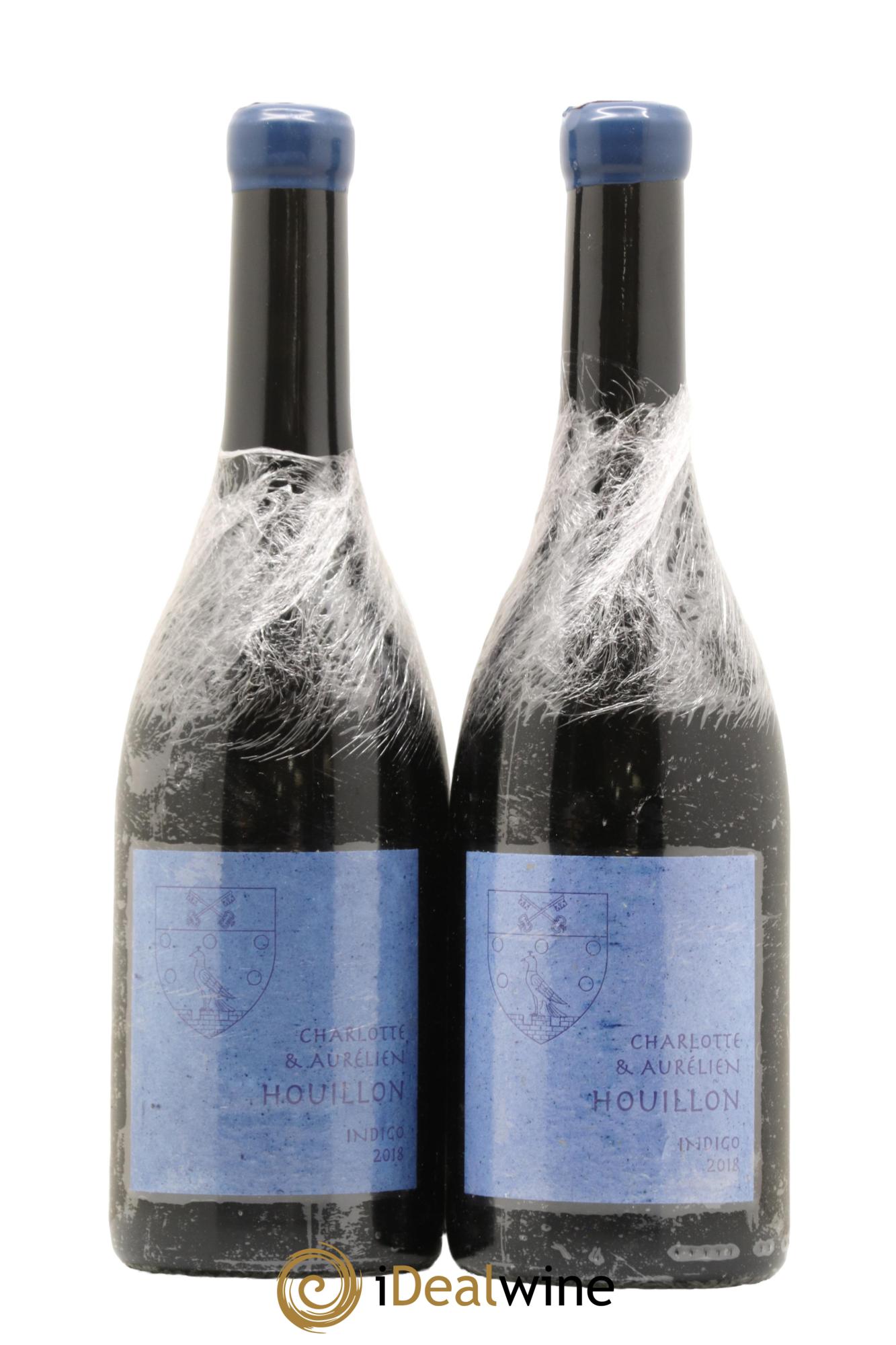 Vin de France (anciennement Côtes-du-Rhône) Indigo Aurélien et Charlotte Houillon 2018 - Lot de 2 bouteilles - 0