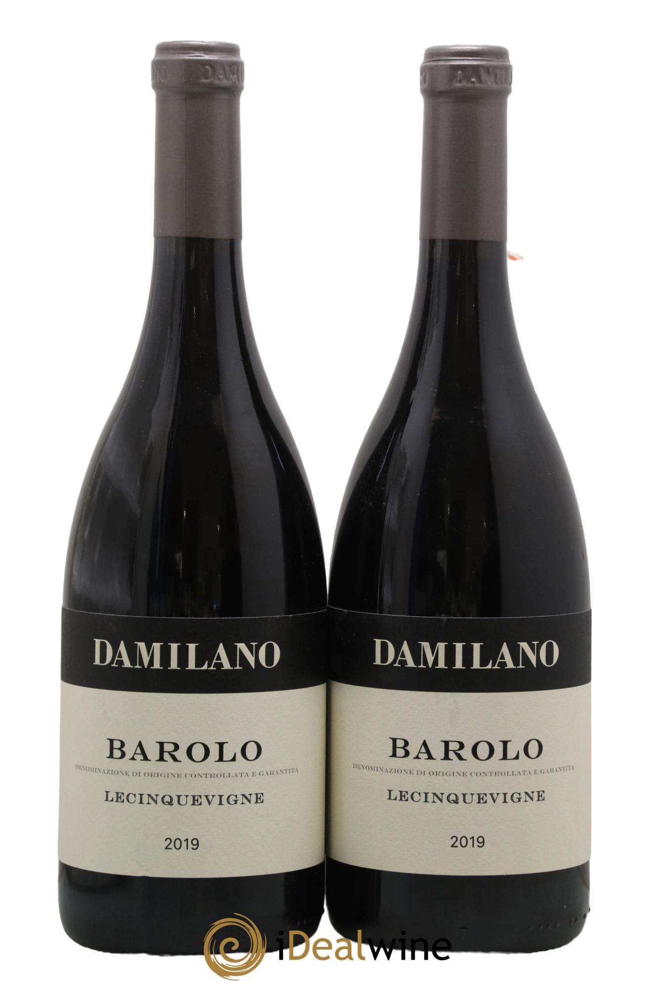 Barolo Damilano Lecinquevigne 2019 - Lot de 2 bouteilles - 0