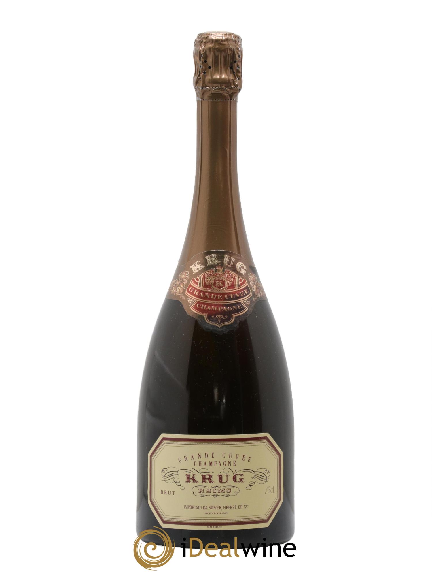 Champagne Brut Grande Cuvee White Label Krug - Lot de 1 bouteille - 0