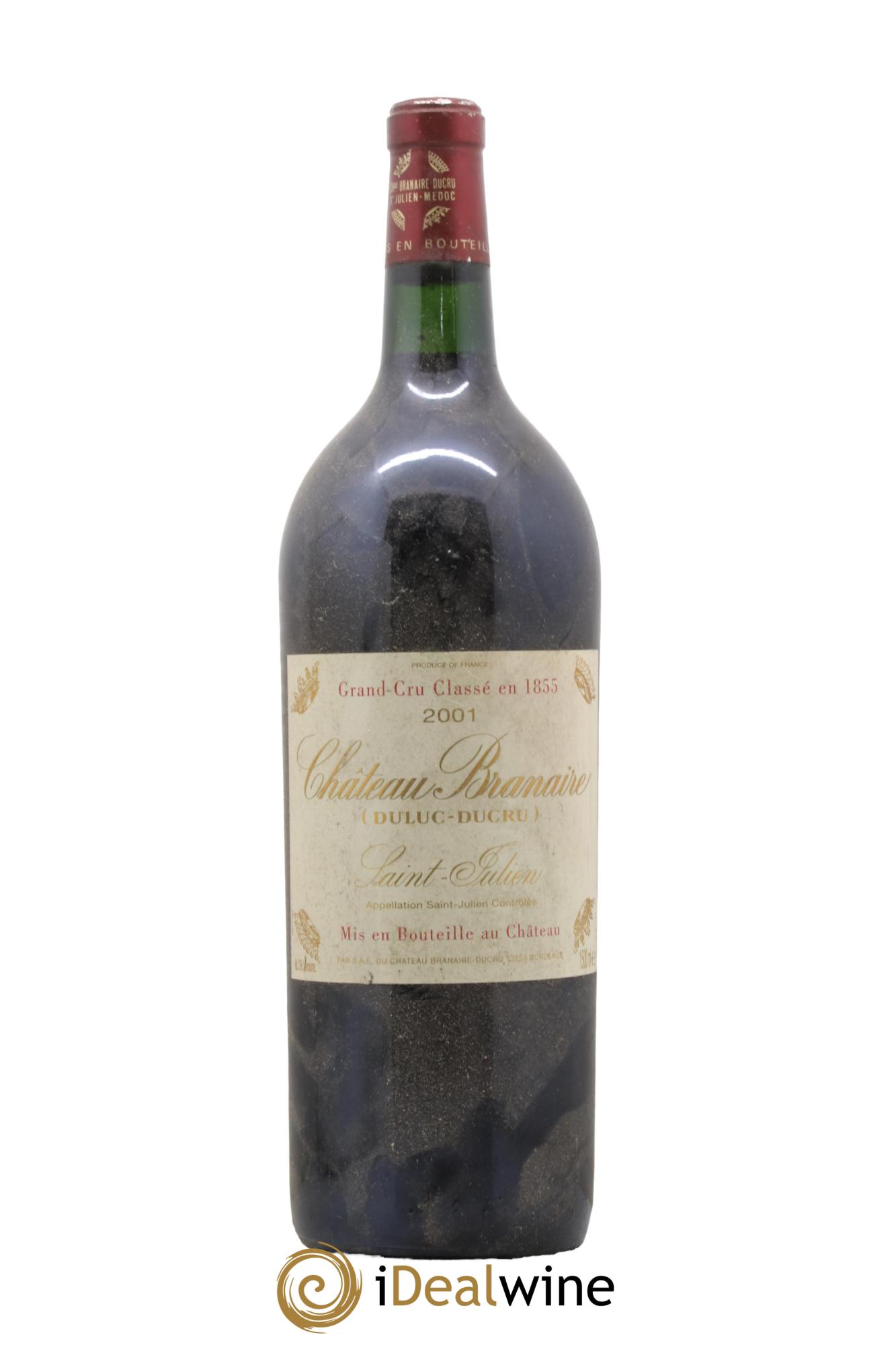 Château Branaire Ducru 4ème Grand Cru Classé 2001 - Lot de 1 magnum - 0