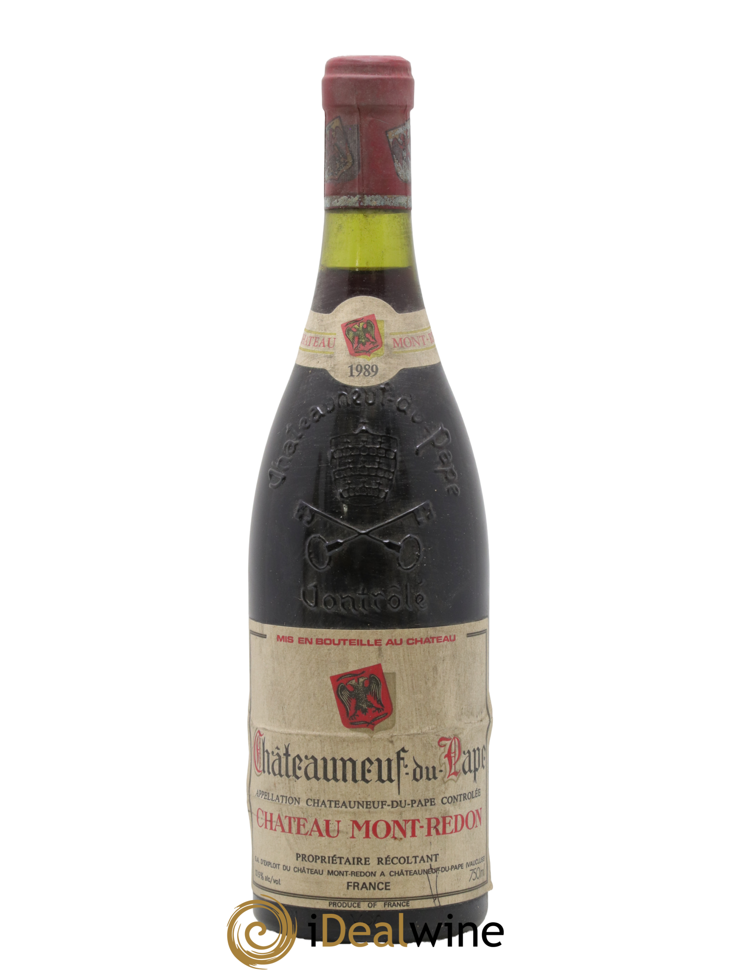 Châteauneuf-du-Pape Château Mont-Redon Famille Abeille-Fabre 1989 - Lot de 1 bouteille - 0