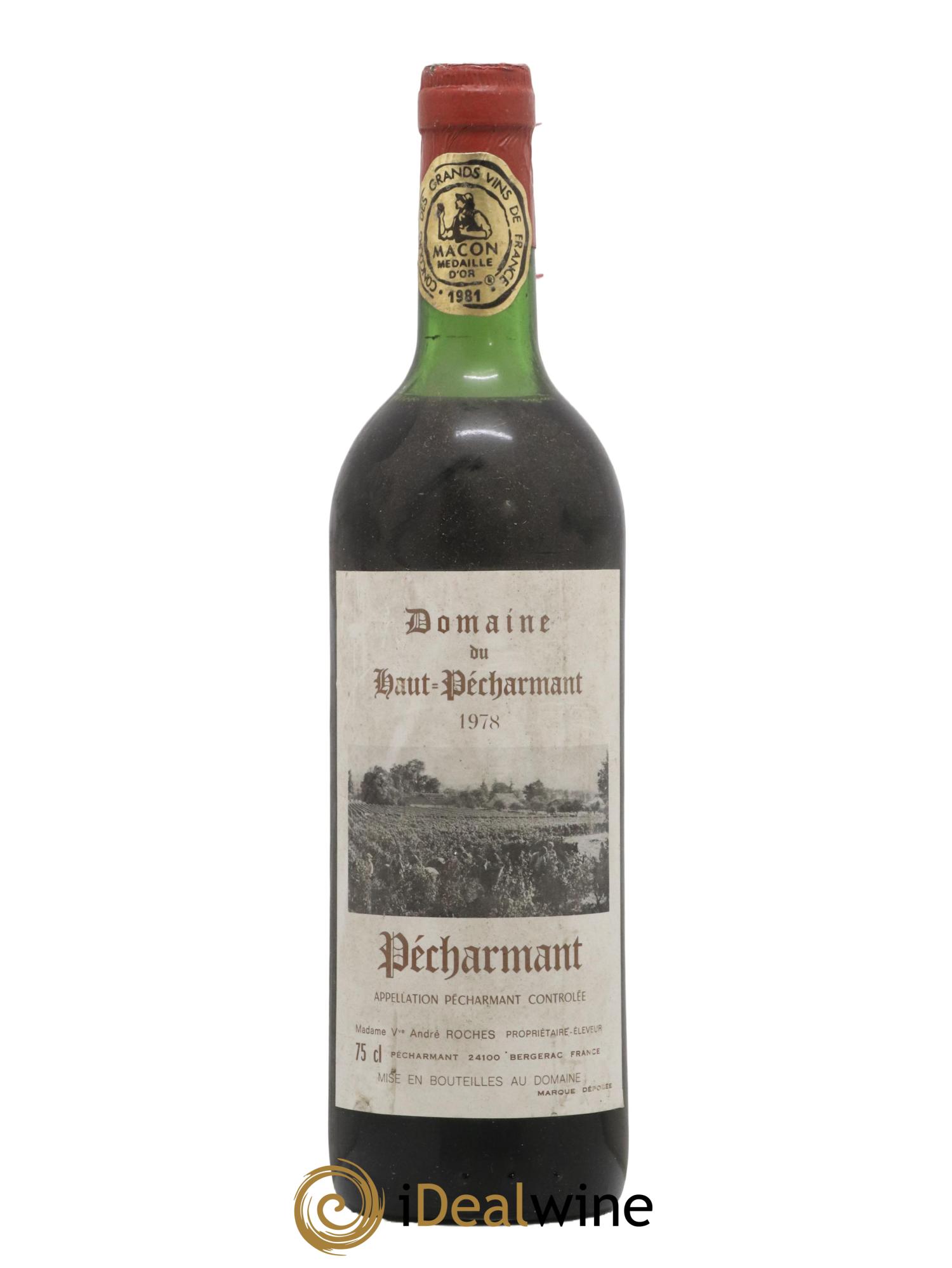 Pécharmant Andre Roche 1978 - Lot of 1 bottle - 0
