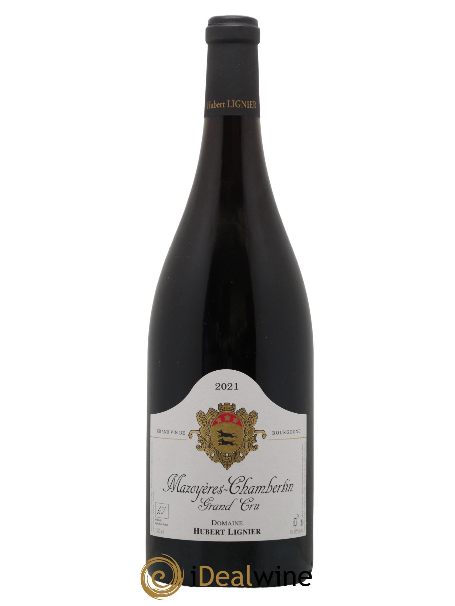 Mazoyères-Chambertin Grand Cru Hubert Lignier Domaine 2021 - Lot de 1 magnum - 0