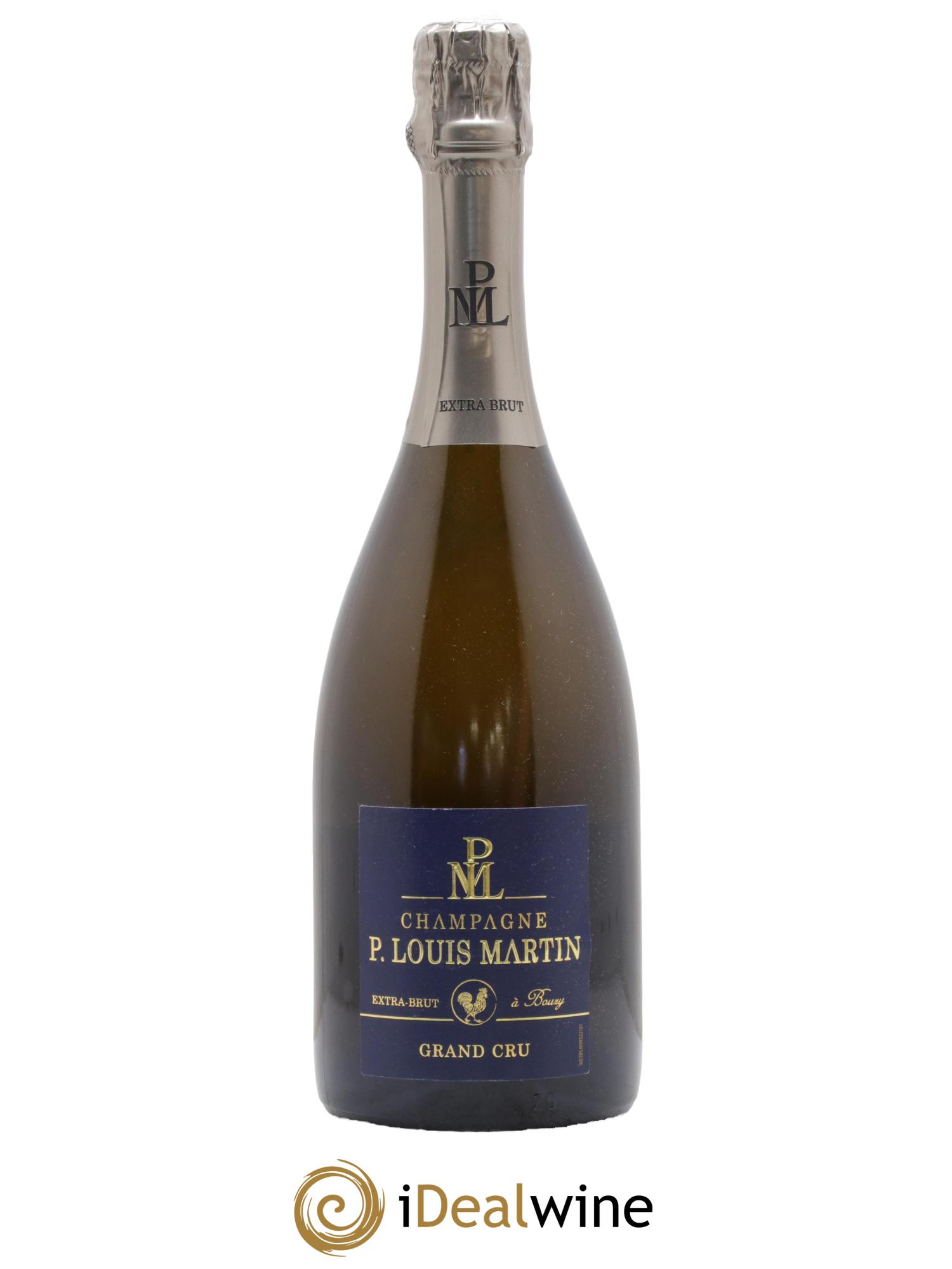 Champagne Grand Cru Brut Maison Paul Louis Martin - Lot de 1 bouteille - 0
