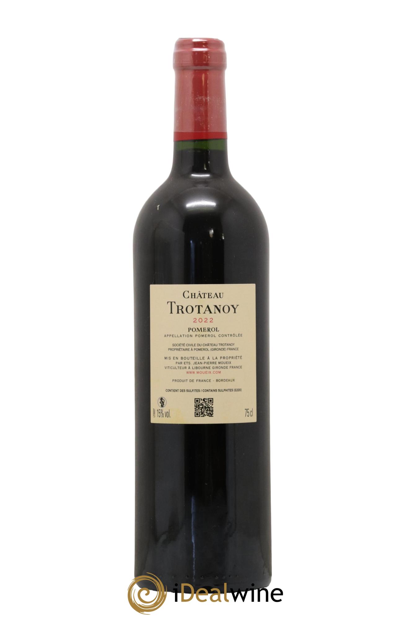 Château Trotanoy  2022 - Posten von 1 Flasche - 1