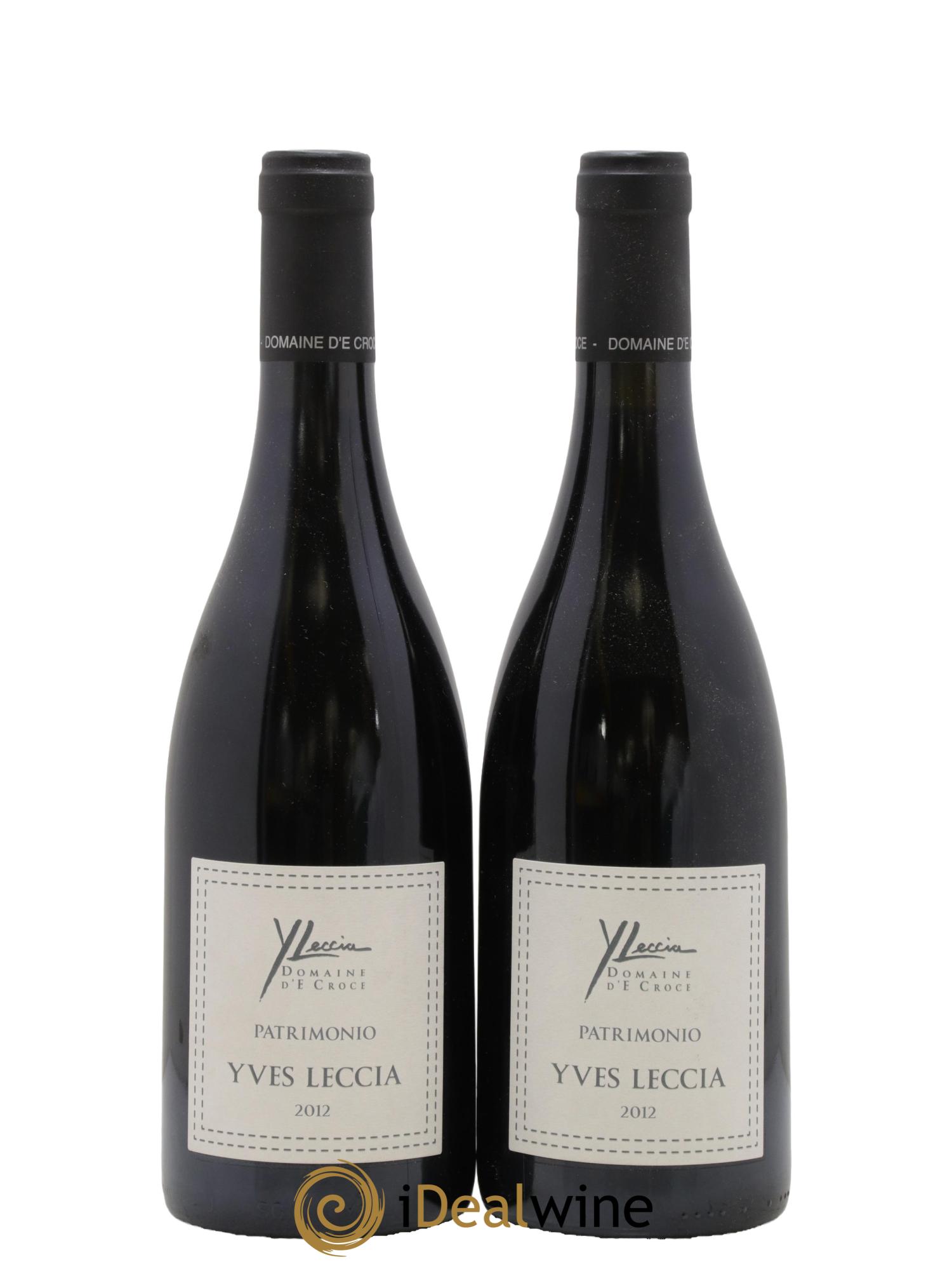 Patrimonio Yves Leccia 2012 - Lot de 2 bouteilles - 0