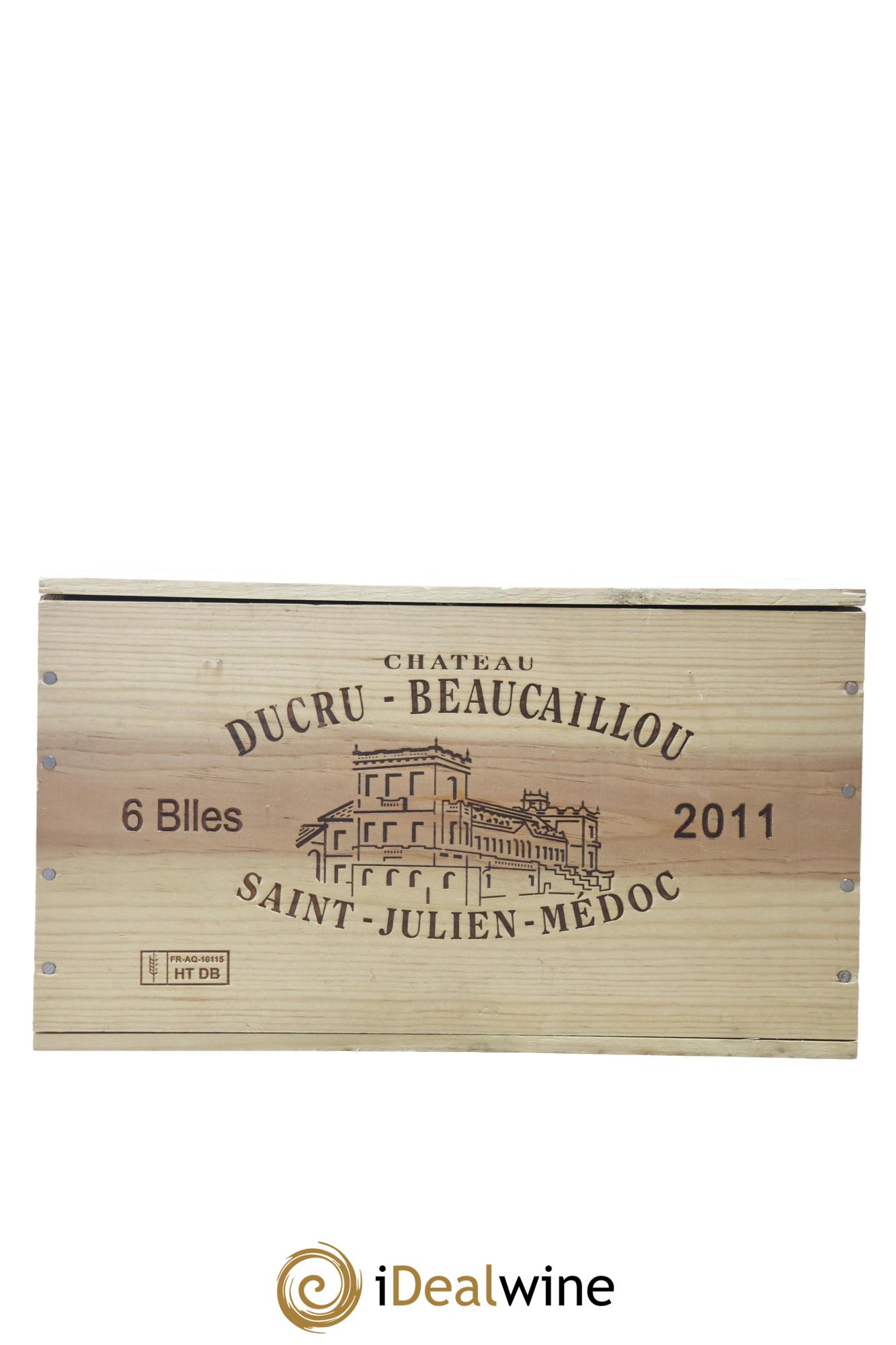 Château Ducru Beaucaillou 2ème Grand Cru Classé 2011 - Lot de 6 bouteilles - 3