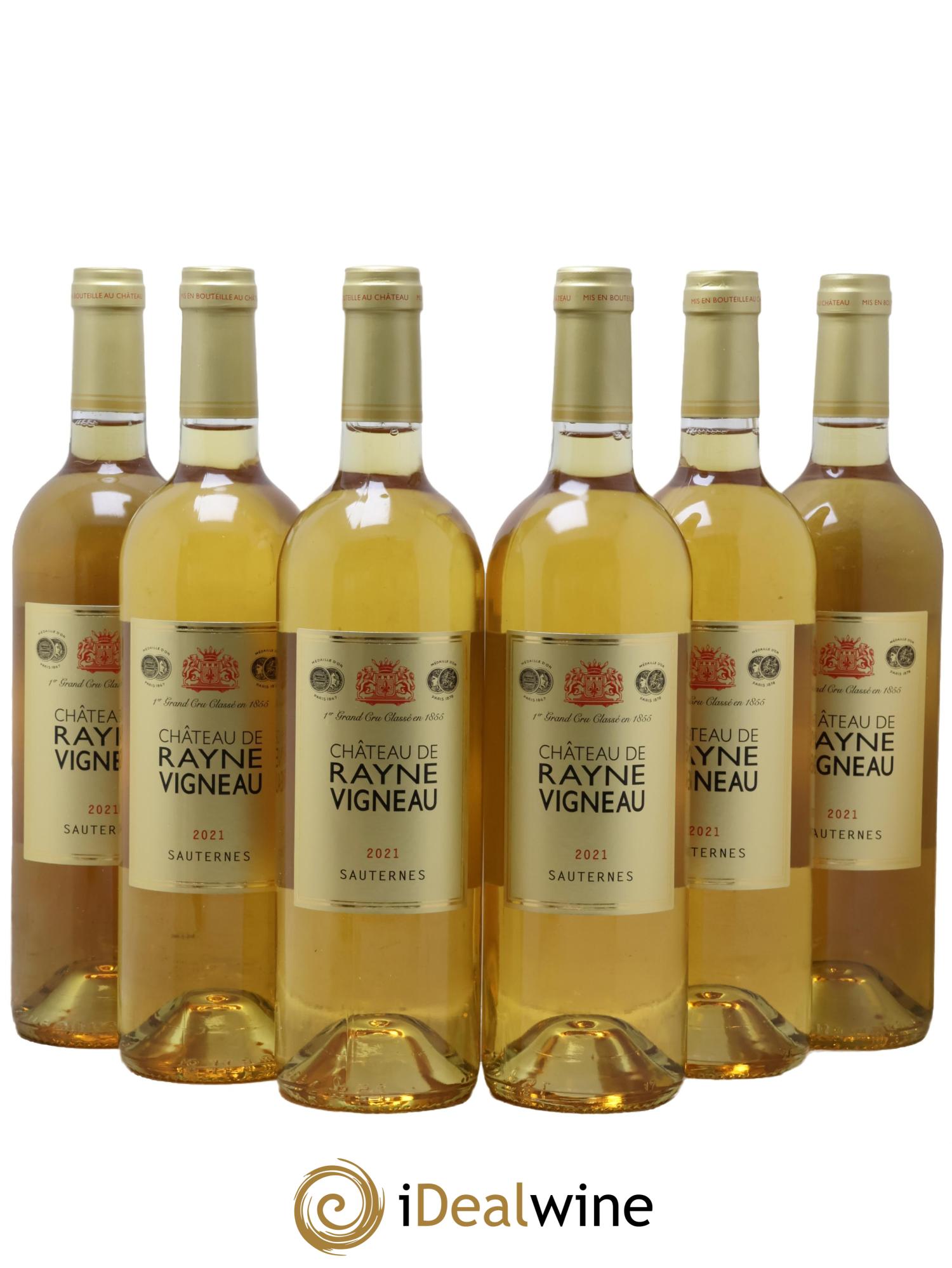 Château de Rayne Vigneau 1er Grand Cru Classé 2021 - Lot of 6 bottles - 0