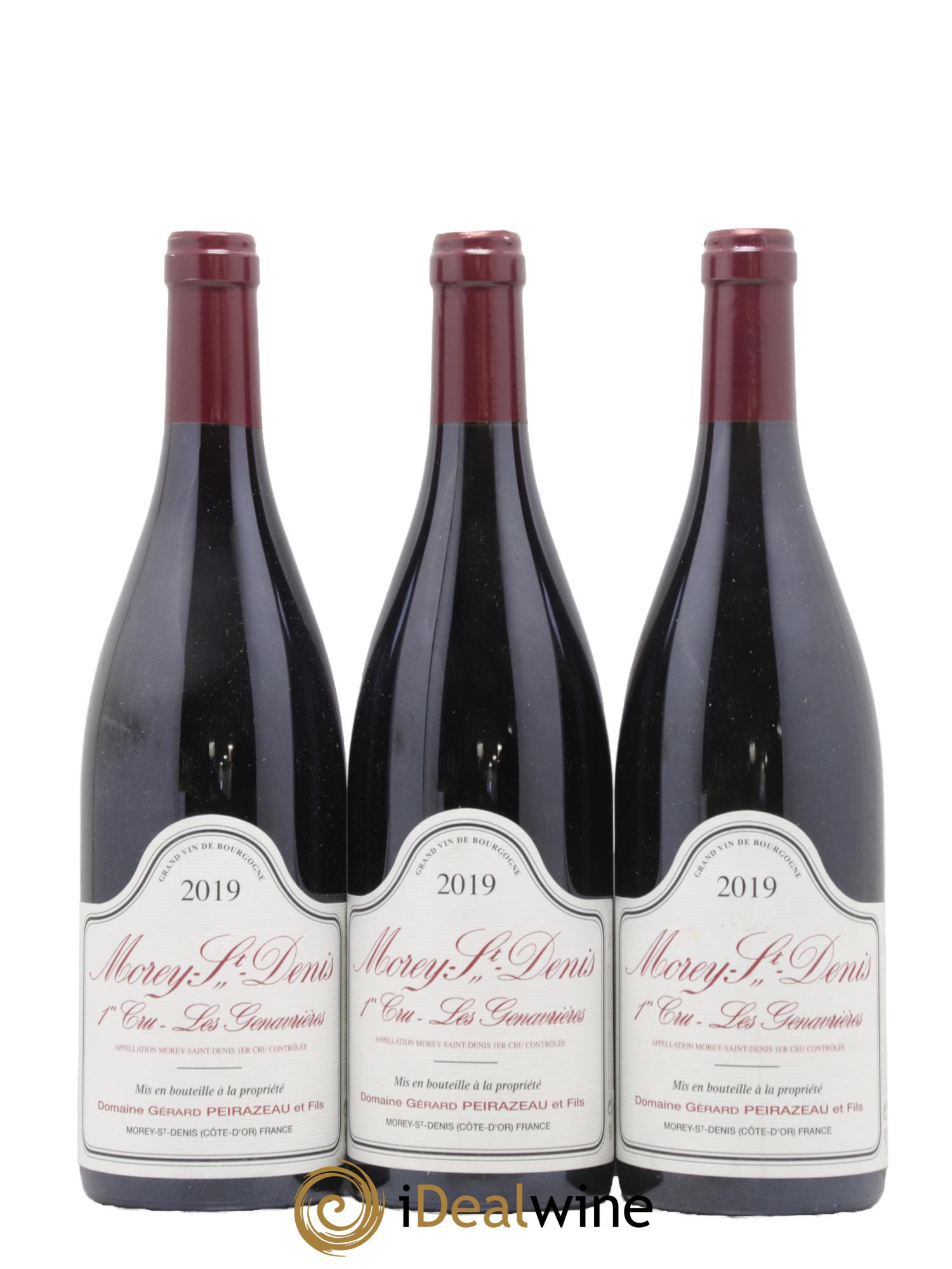 Morey Saint-Denis 1er Cru Les Genavrières Peirazeau (Domaine) 2019 - Lot de 3 bouteilles - 0