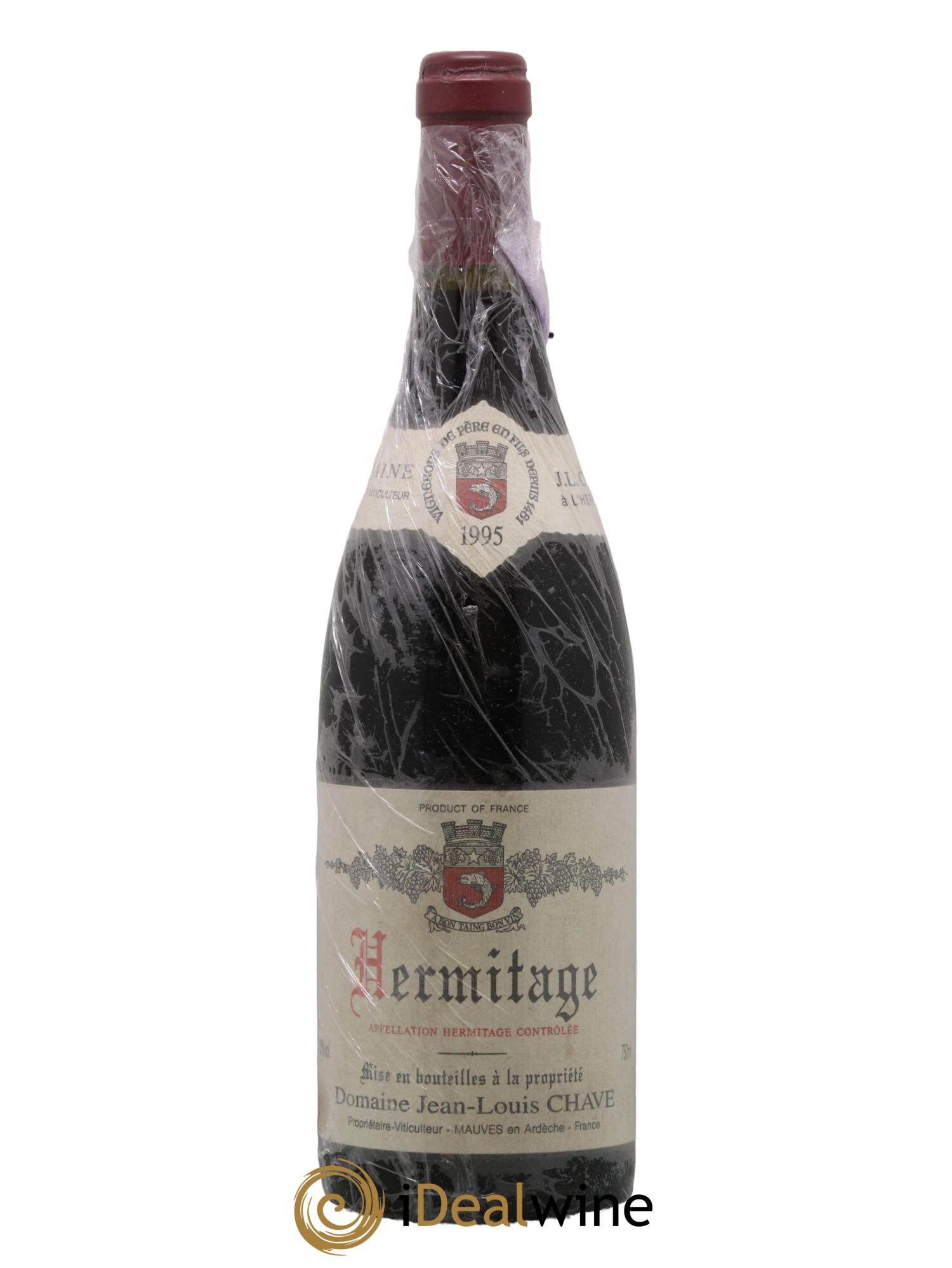Hermitage Jean-Louis Chave 1995 - Lot de 1 bouteille - 0
