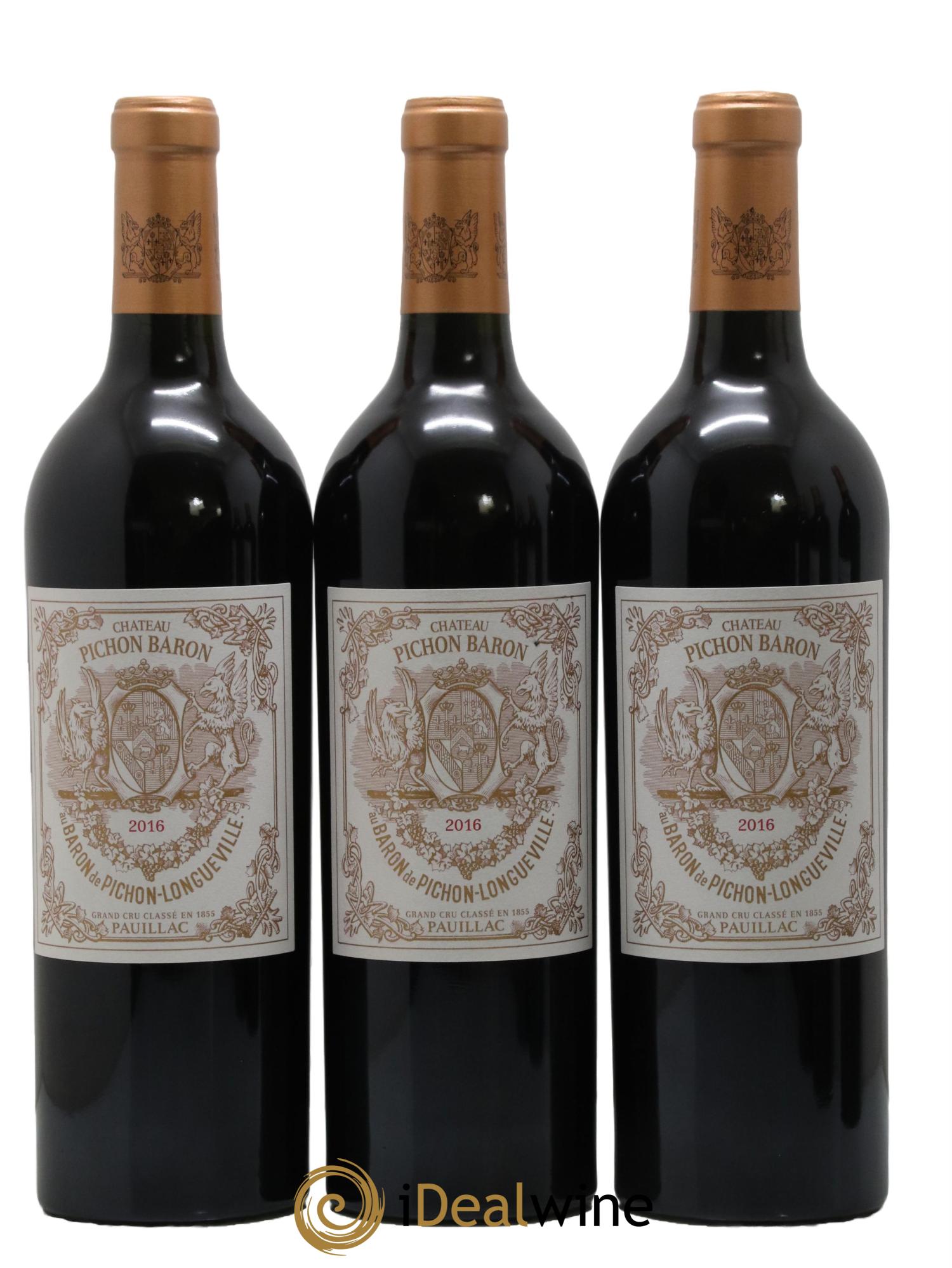 Pichon Longueville Baron 2ème Grand Cru Classé 2016 - Lot de 6 bouteilles - 2