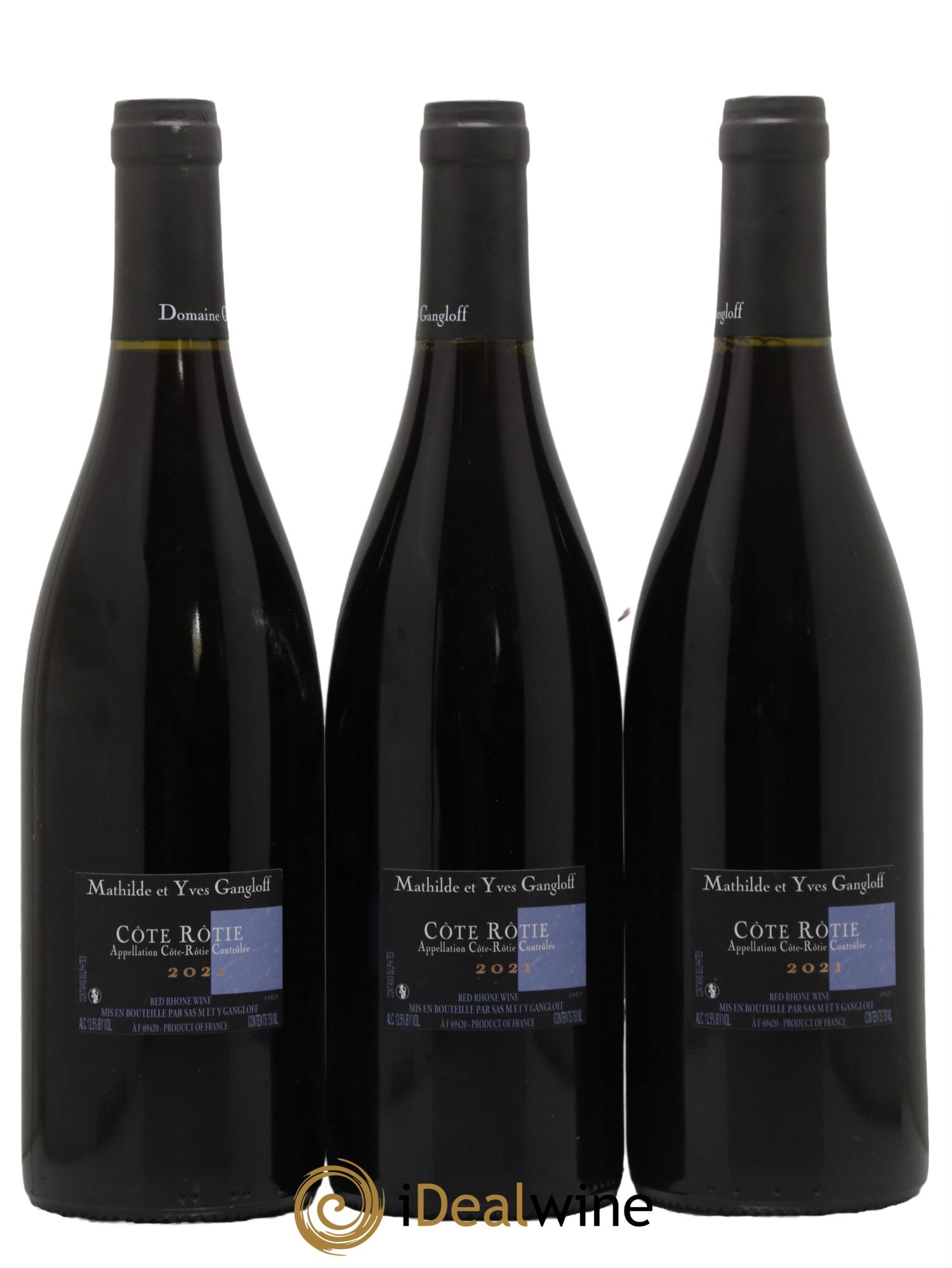 Côte-Rôtie La Barbarine Gangloff (Domaine) 2021 - Lot de 3 bouteilles - 1