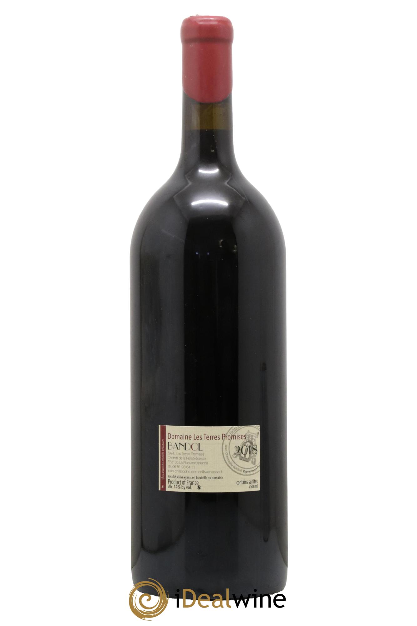 Bandol L'Amourvèdre Les Terres Promises 2018 - Lot de 1 magnum - 1
