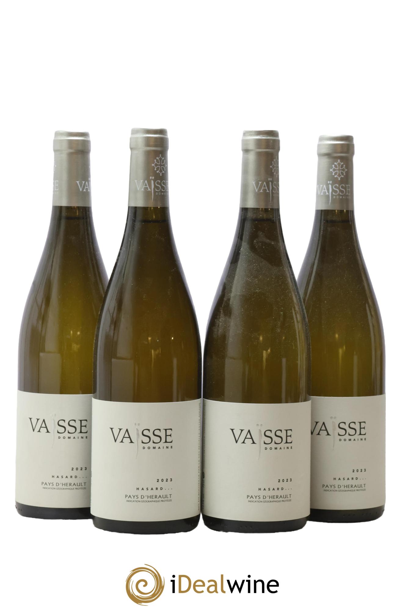 IGP Pays de l'Hérault Hasard Vaisse (Domaine) 2023 - Lot of 4 bottles - 0