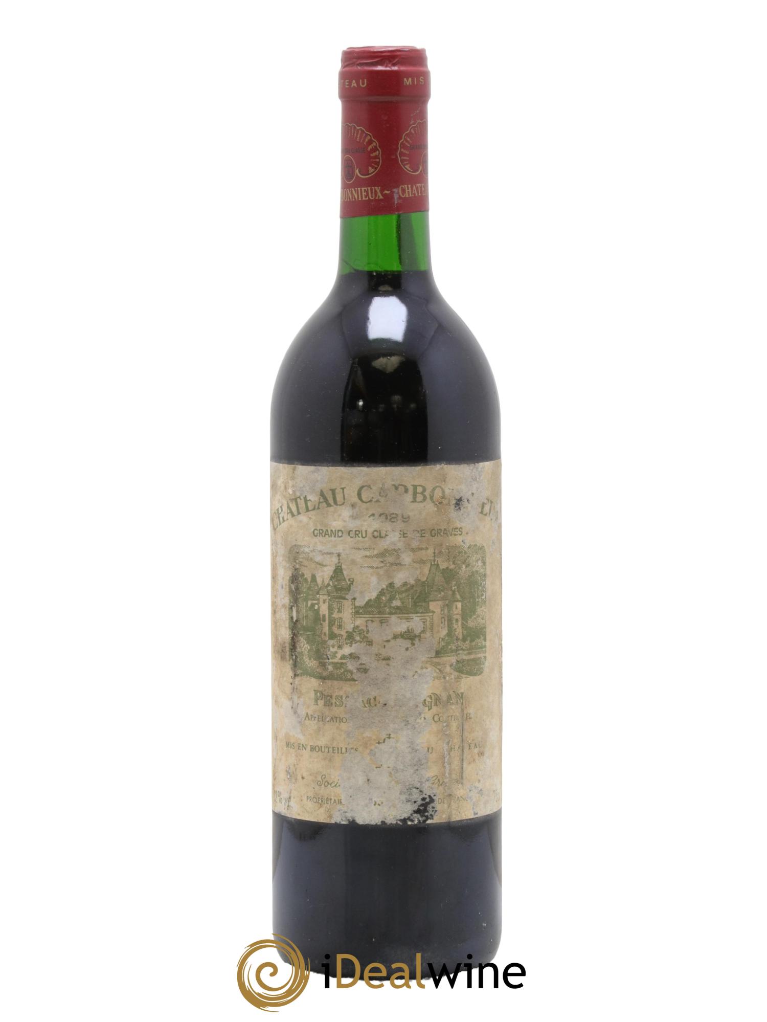 Château Carbonnieux Cru Classé de Graves 1989 - Posten von 1 Flasche - 0