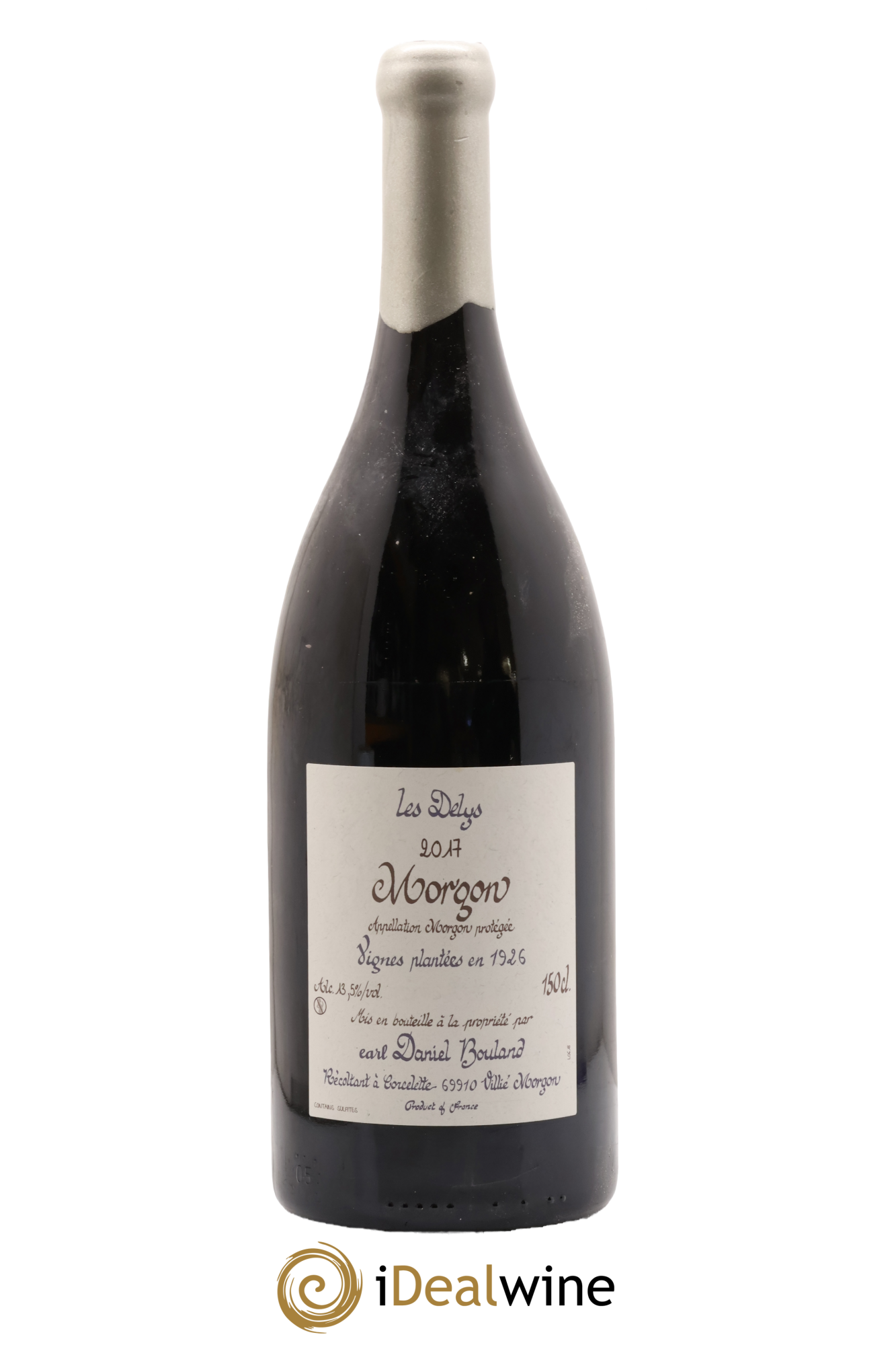 Morgon Les Delys Vielles Vignes de 1926 Daniel Bouland (Domaine) 2017 - Lot de 1 magnum - 0