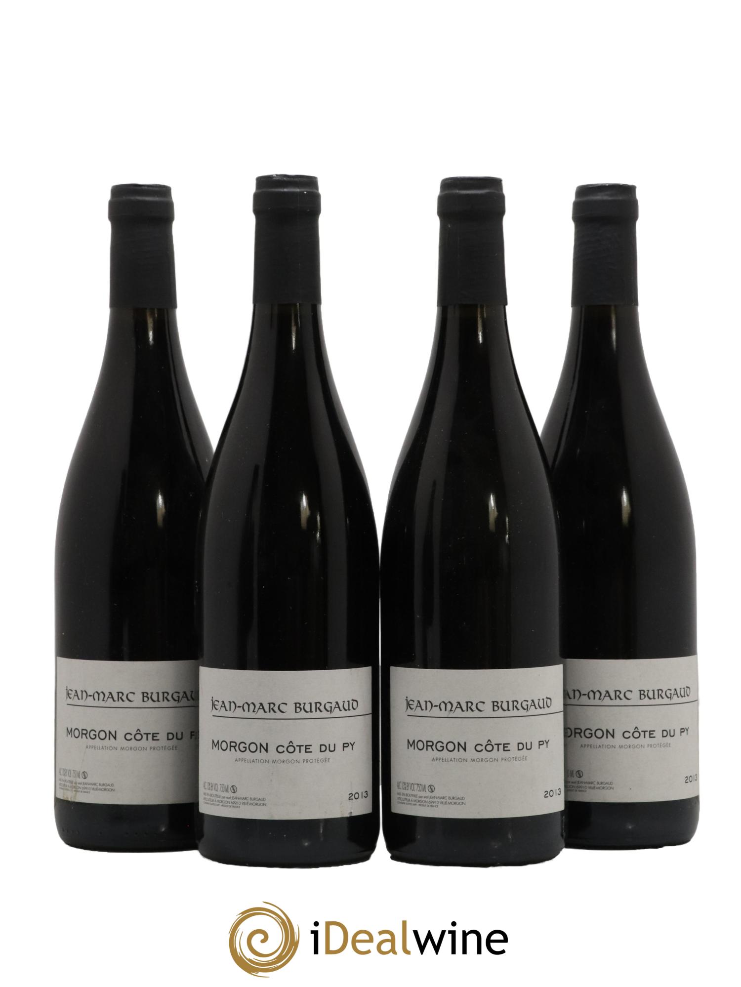 Morgon Côte du Py Jean-Marc Burgaud (Domaine) 2013 - Lot de 4 bouteilles - 0