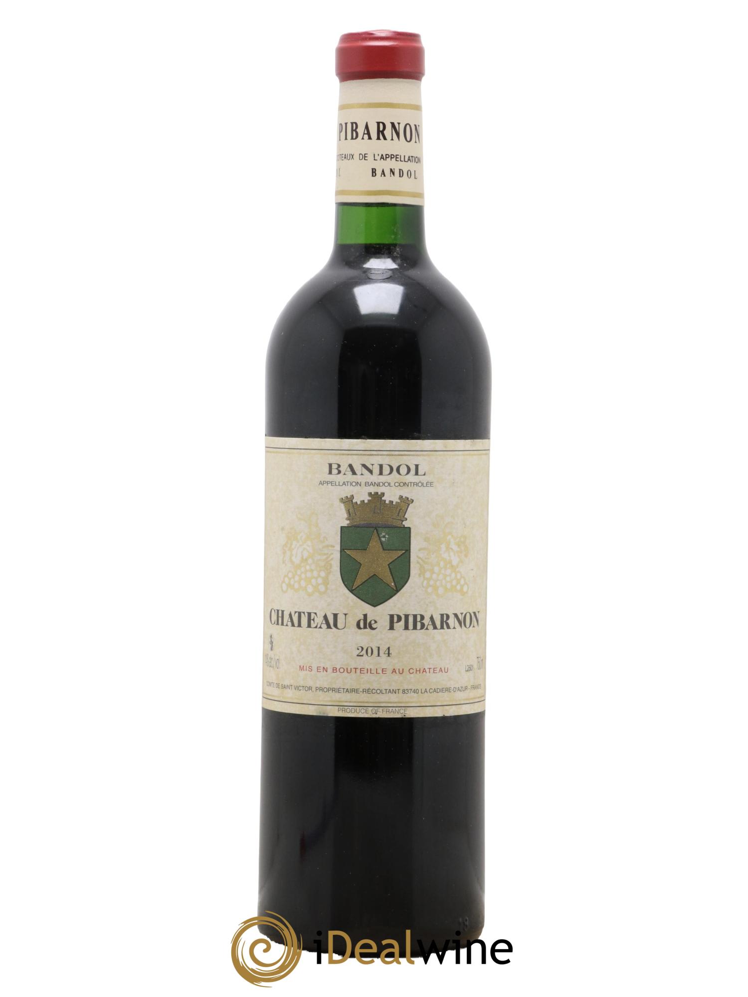 Bandol Château de Pibarnon Comte de Saint-Victor 2014 - Lot de 1 bouteille - 0