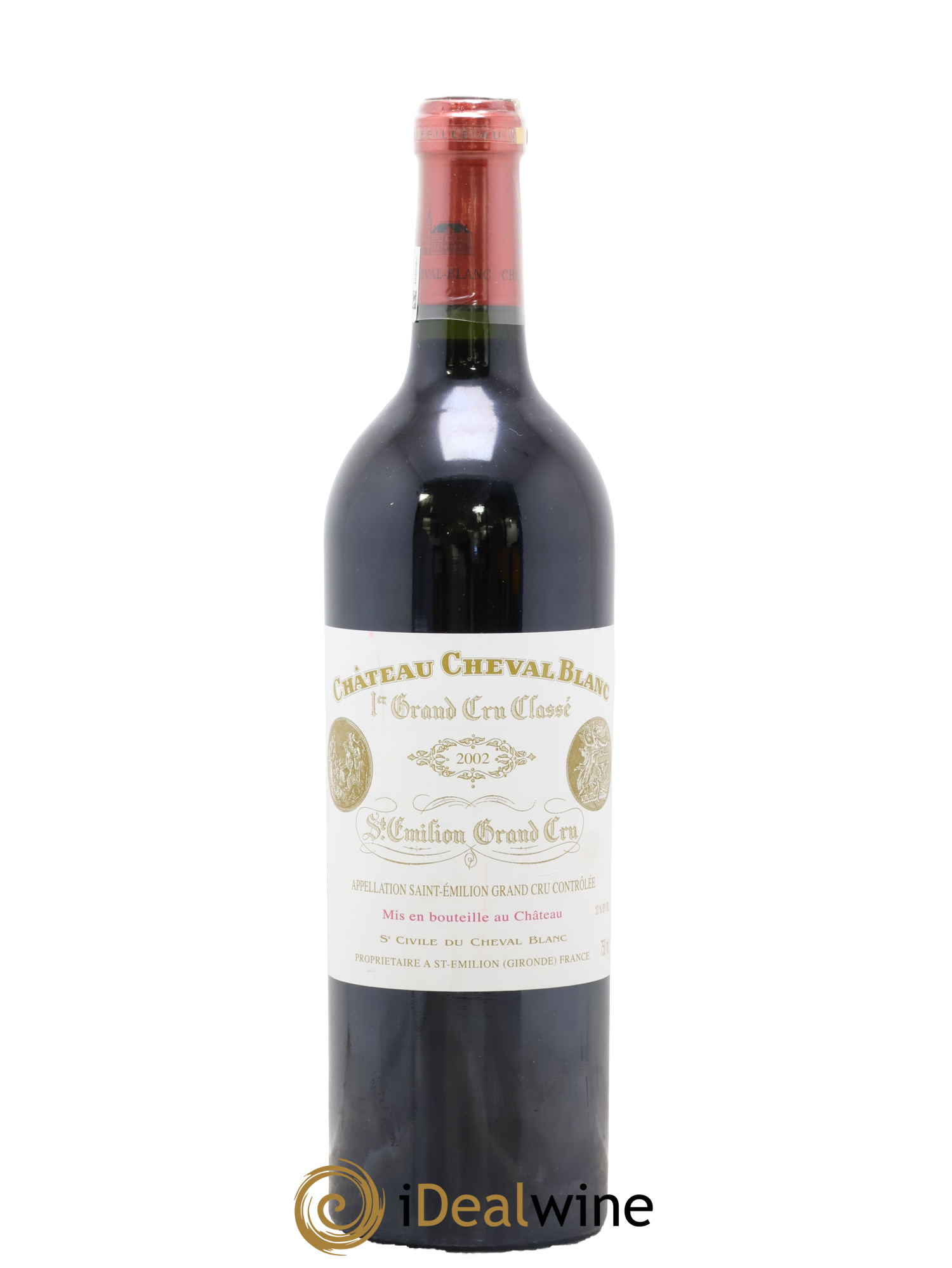 Château Cheval Blanc 1er Grand Cru Classé A 2002 - Lot de 1 bouteille - 0