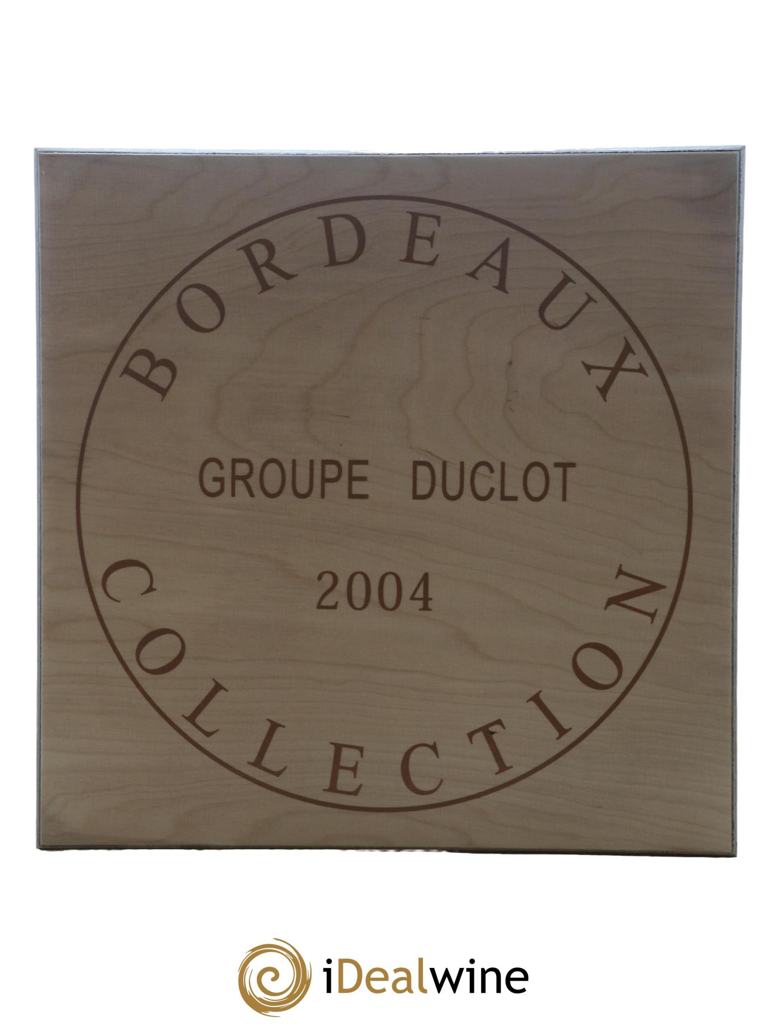 Caisse Collection Duclot 2004 Mouton Lafite Margaux Mission Haut Brion Petrus Cheval Blanc Haut Brion Yquem Latour 2004 - Lotto di 9 bottiglie - 8