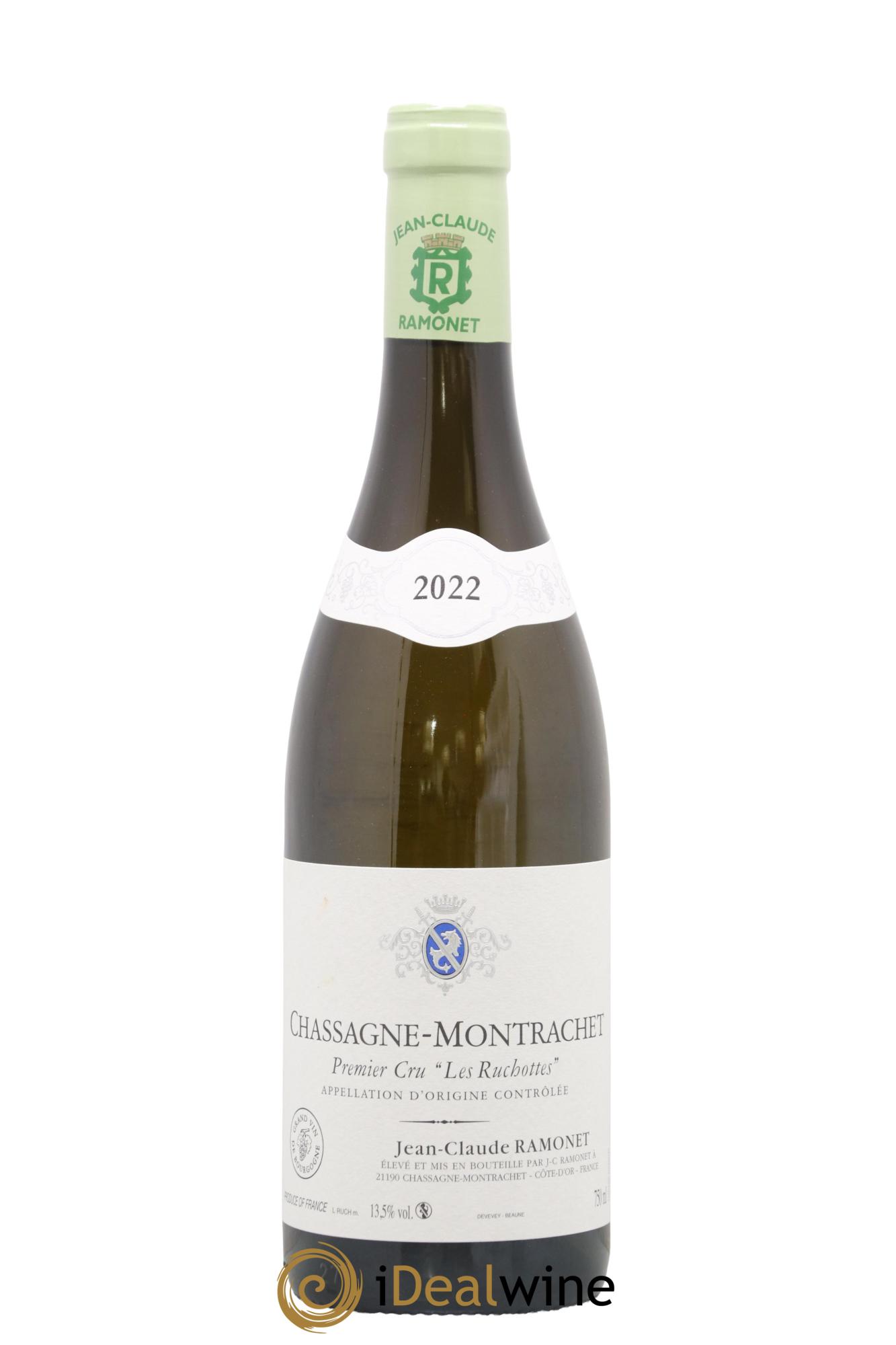 Chassagne-Montrachet 1er Cru Les Ruchottes Ramonet (Domaine) 2022 - Posten von 1 Flasche - 0