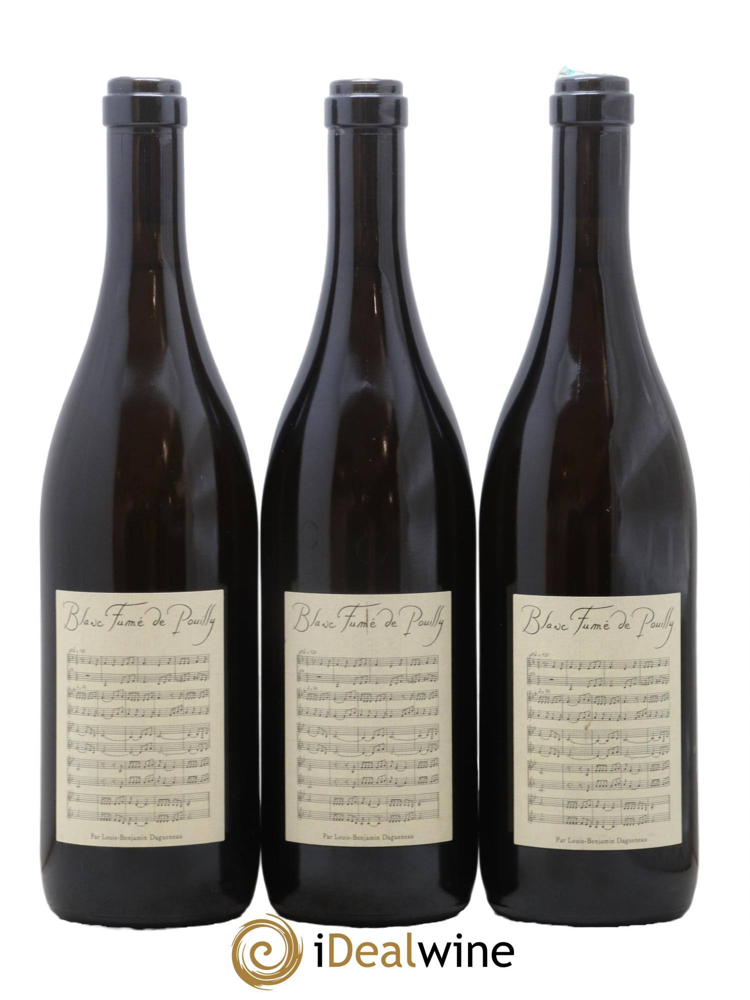 Pouilly-Fumé Blanc Fumé de Pouilly Dagueneau (Domaine Didier - Louis-Benjamin) 2015 - Lot de 3 bouteilles - 0